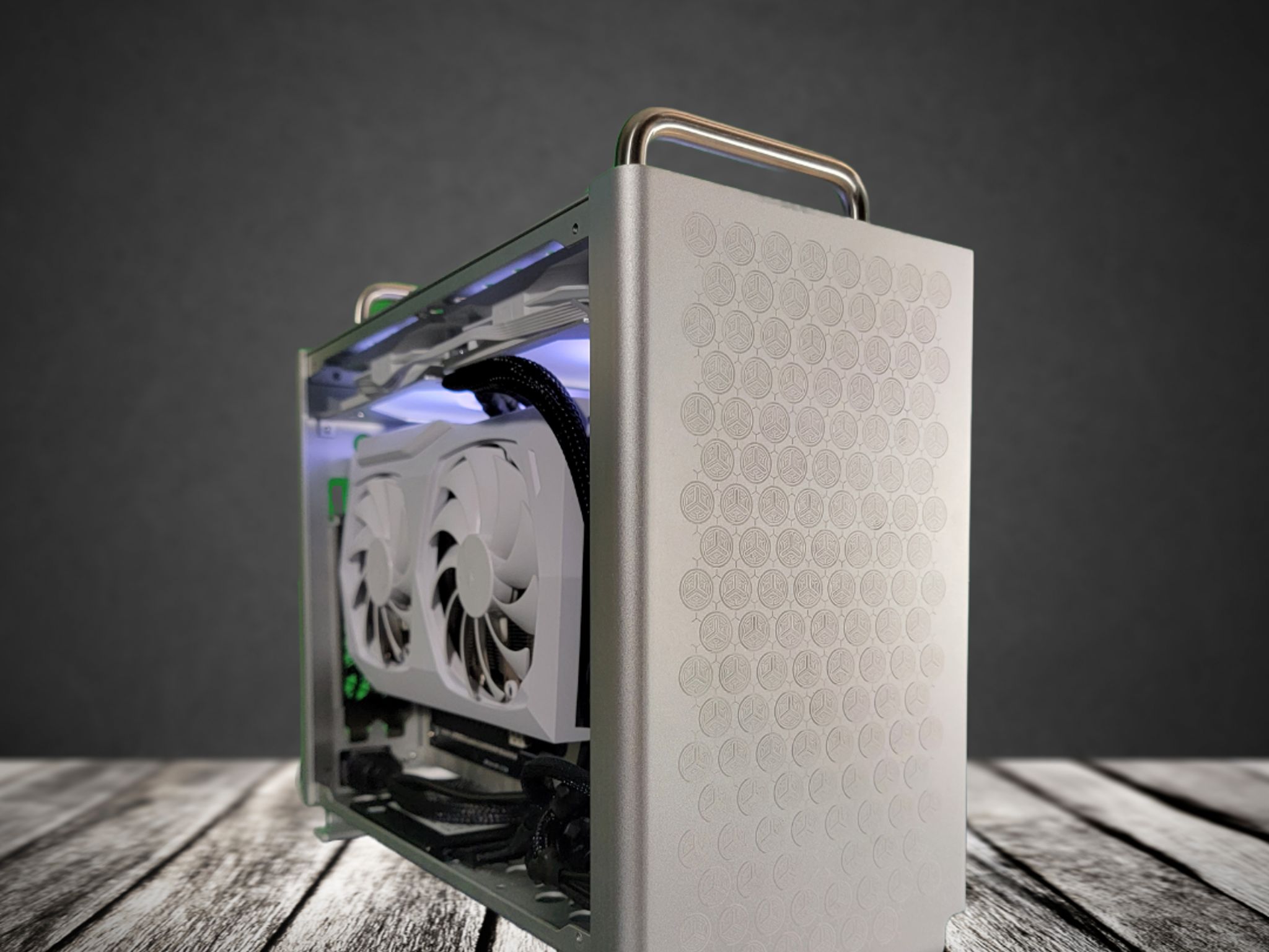 Frosty: Midrange ITX Gaming PC (Ryzen 5 3600, RTX 3060 12gb, 16gb DDR4, 512gb nvme+1tb ssd)
