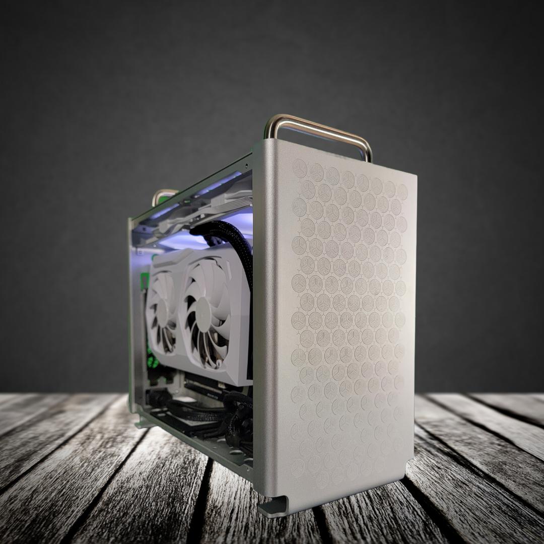 Frosty: Midrange ITX Gaming PC (Ryzen 5 3600, RTX 3060 12gb, 16gb DDR4, 512gb nvme+1tb ssd)