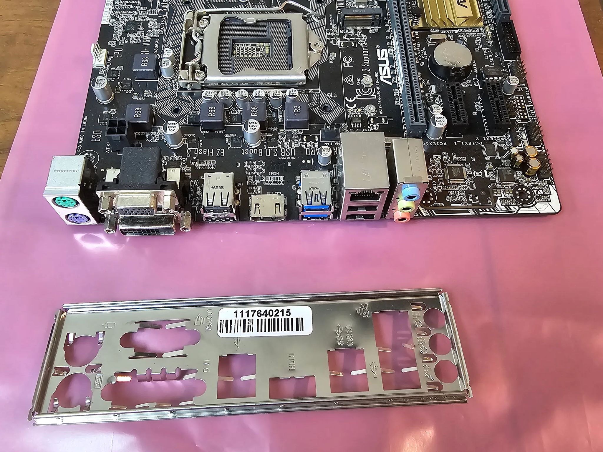 ASUS H110M-A/M.2 Intel H110 HDMI SATA 6Gb/s USB 3.0 Micro ATX Motherboard