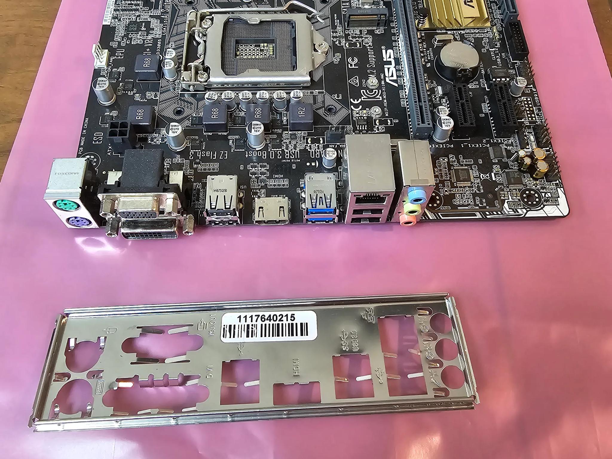 ASUS H110M-A/M.2 Intel H110 HDMI SATA 6Gb/s USB 3.0 Micro ATX Motherboard