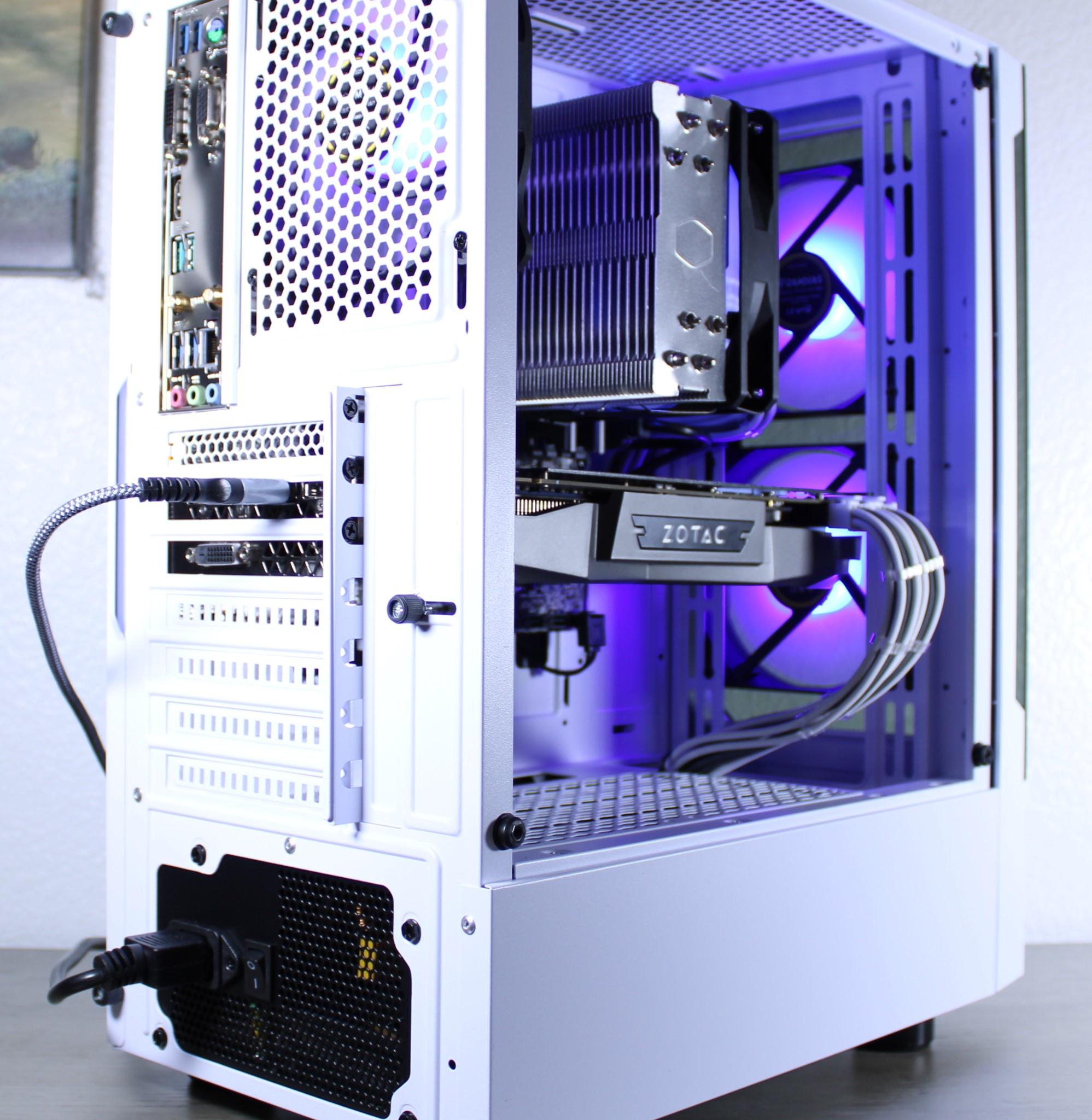 ⚫️⚪️ GAMING PC! | GTX 1070TI | Ryzen 5 2600x | 16GB Ram | 1TB NVME | Win 10 Activated | WIFI