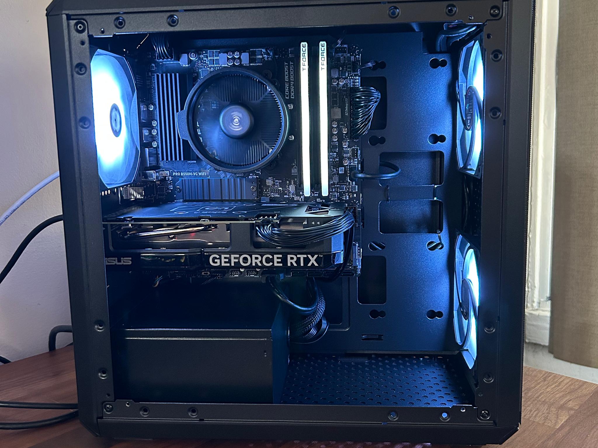 **WEEKEND SALE** RTX 4060 | Ryzen 5 5500 | 1TB SSD | The Dark Trooper