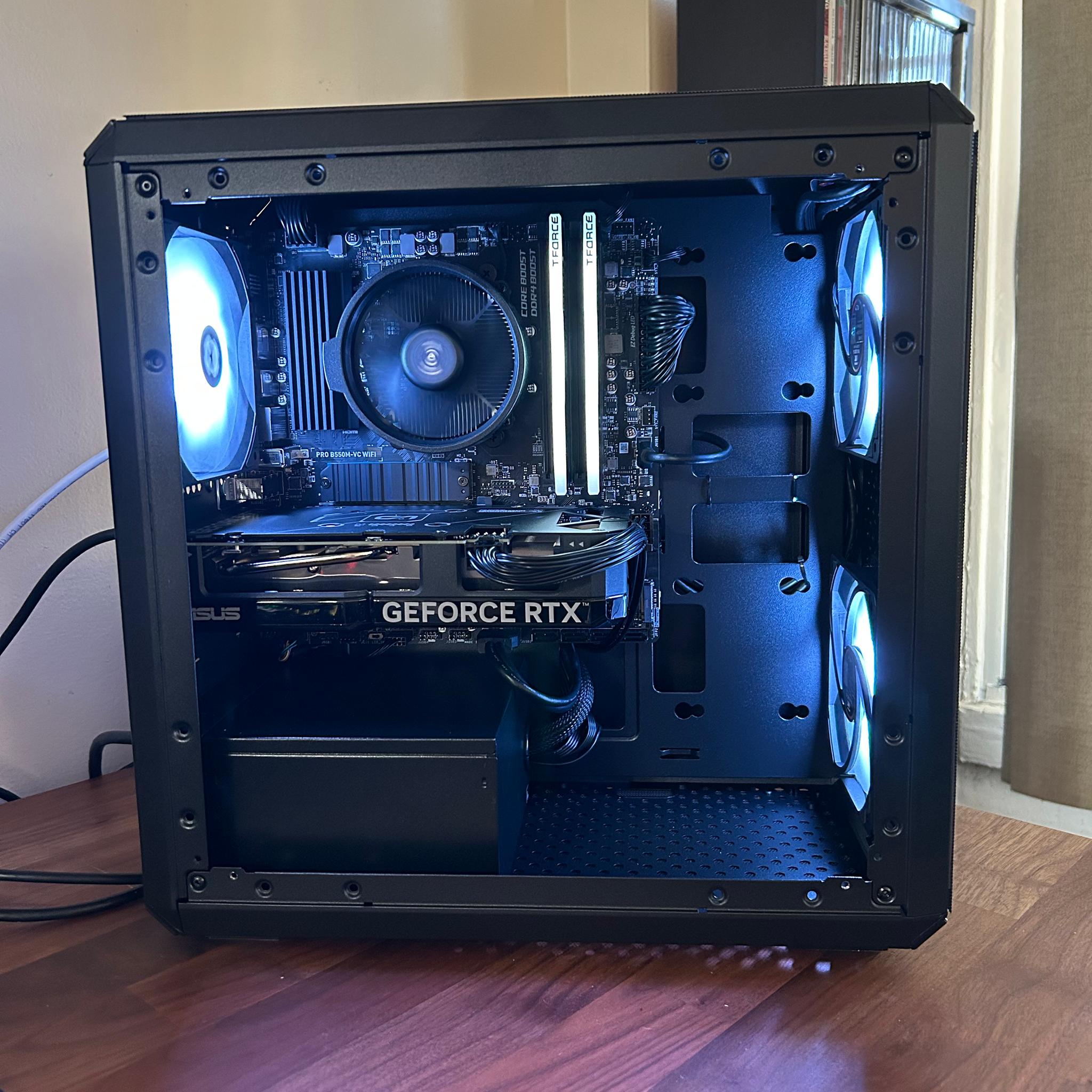 **WEEKEND SALE** RTX 4060 | Ryzen 5 5500 | 1TB SSD | The Dark Trooper