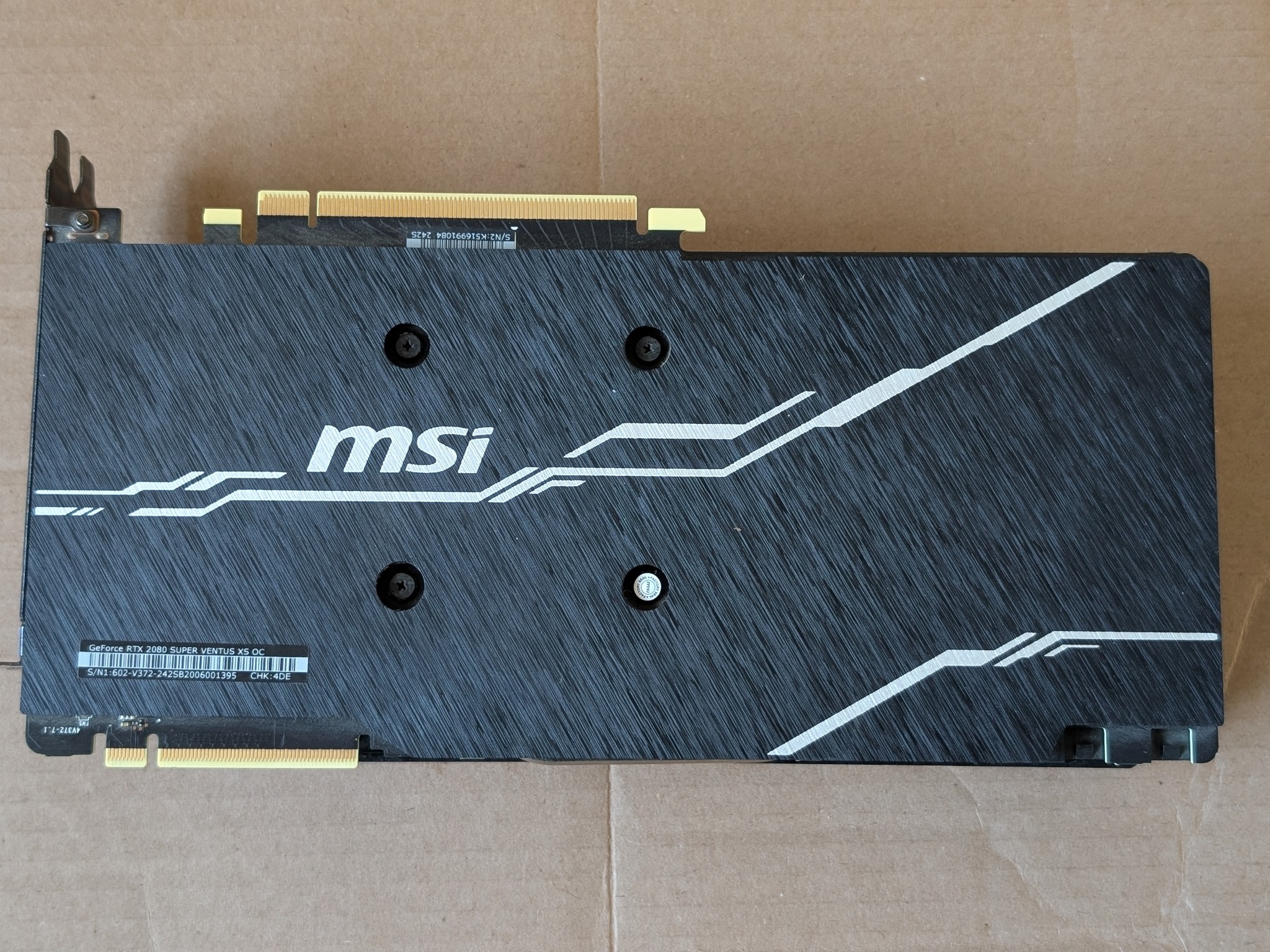 MSI RTX 2080 SUPER VENTUS 8GB