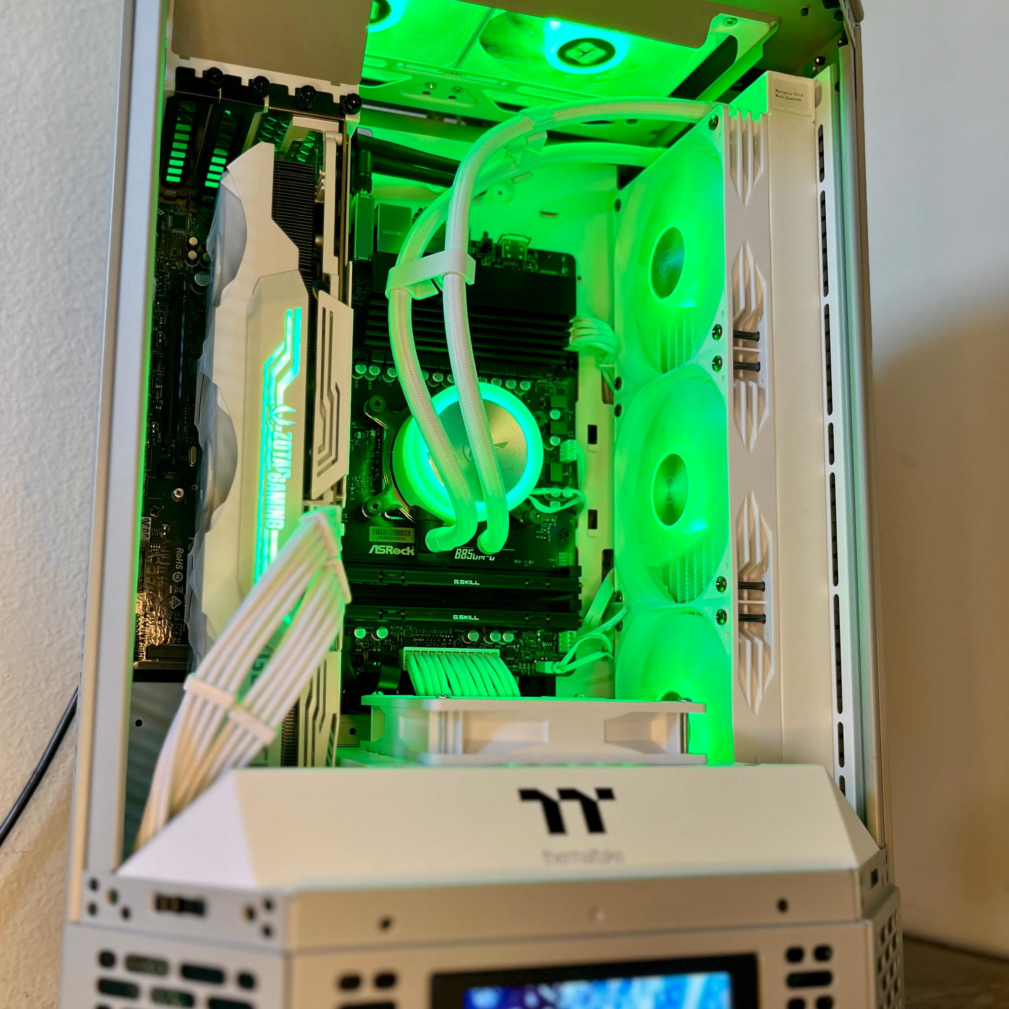 ❄️Snowfall❄️ Gaming PC | 3080 | 7500x3D| 32GB DDR 5