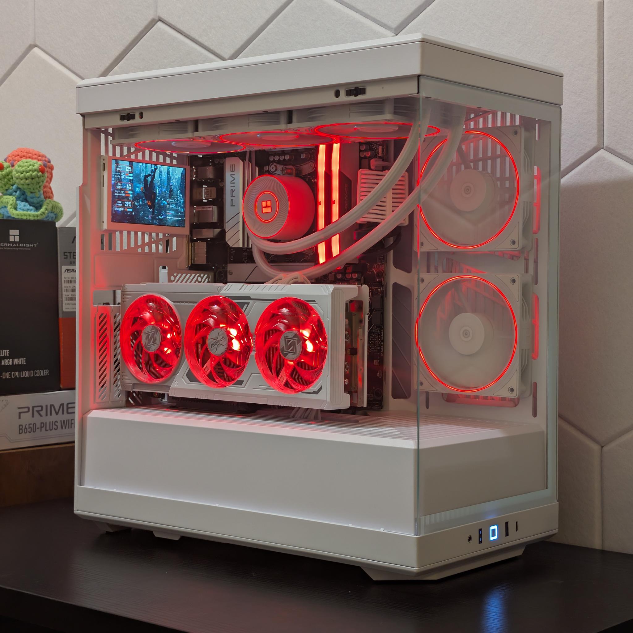🐻‍❄️🔥4K Gaming Beast | RX 9070XT | Ryzen 7 7800X3D | 2TB SSD | 32GB RAM | WiFi 6 & BT🔥🐻‍❄️