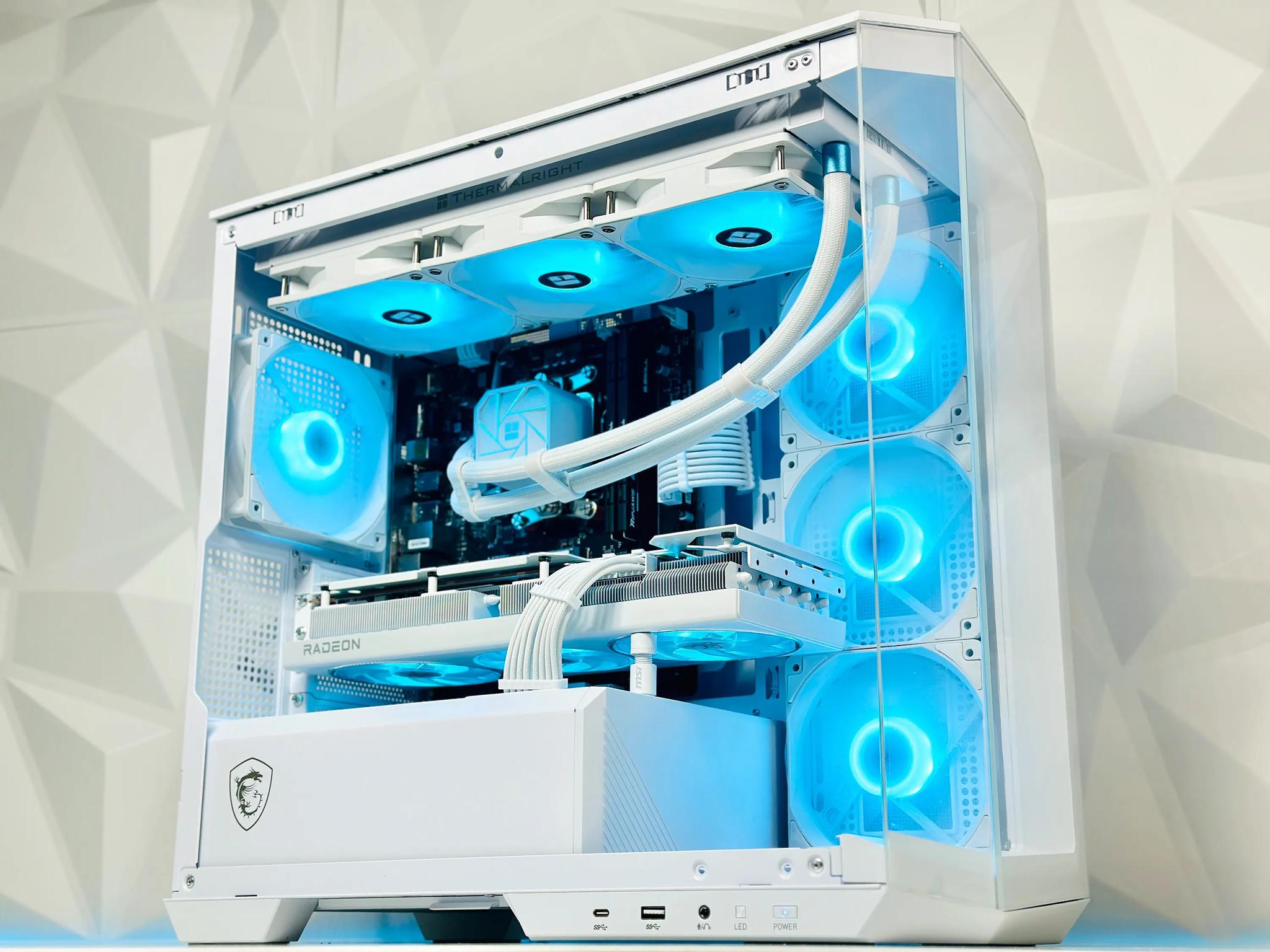 💧Liquid Cooled Gaming PC❄️AMD RX 7900 XT 20GB❄️AMD Ryzen 7 7800X3D❄️32GB DDR5❄️ 2TB