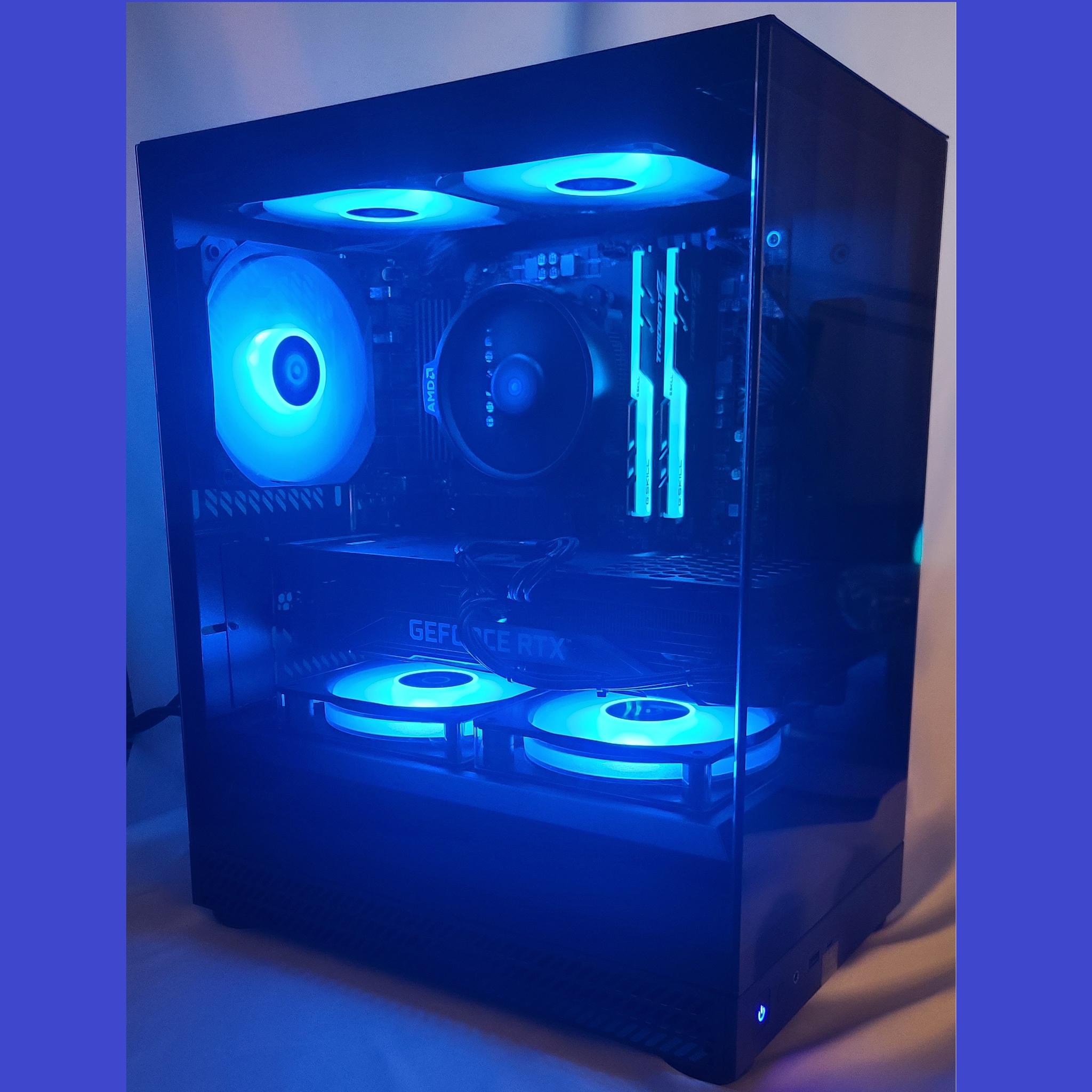 Little 1440p Ripper Jr!!! - GeForce RTX 3070 Ti Custom Gaming PC - Ryzen 5 5500, 16GB RAM