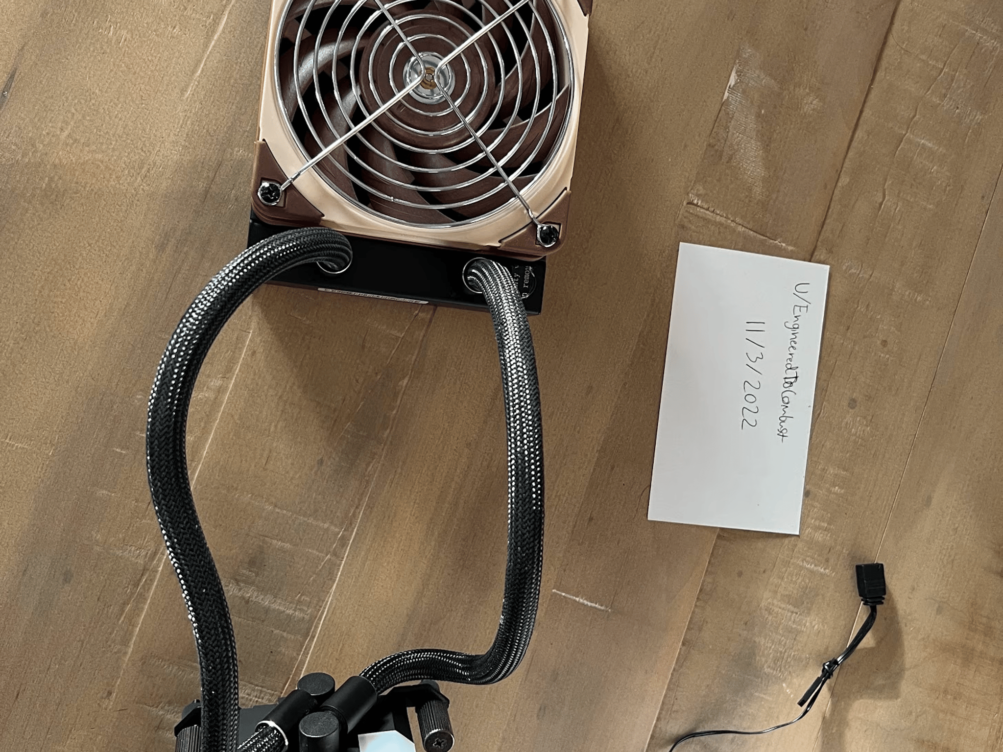 EK AIO 120 w/ Noctua NF-A12x25 PWM Fan