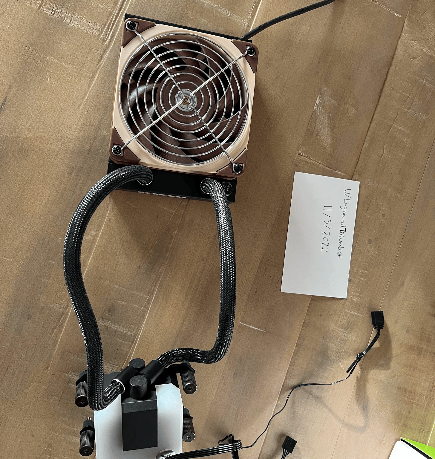EK AIO 120 w/ Noctua NF-A12x25 PWM Fan