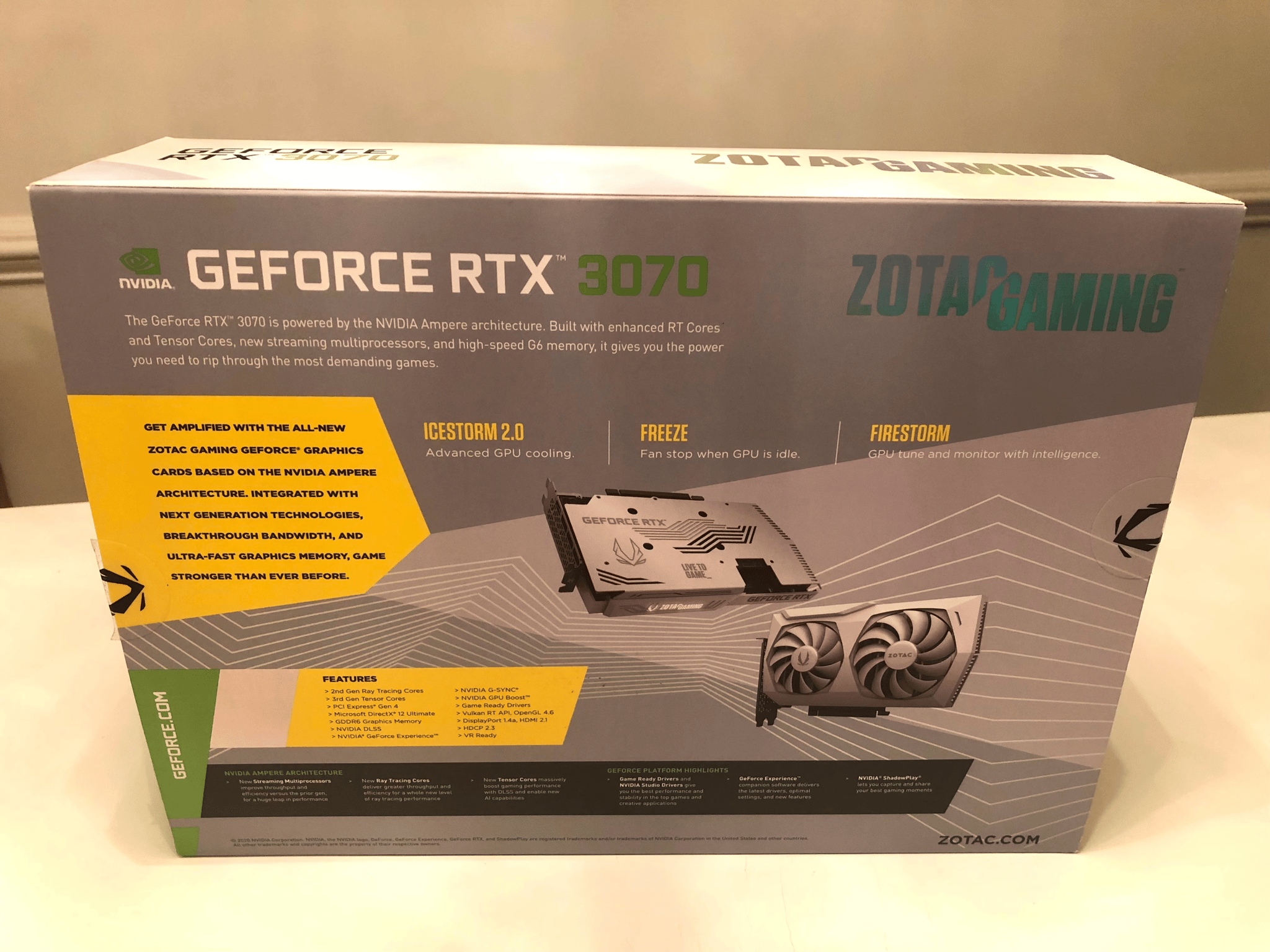   ***FACTORY REFURBISHED*** ZOTAC GAMING GeForce RTX 3070 Twin Edge OC White Edition