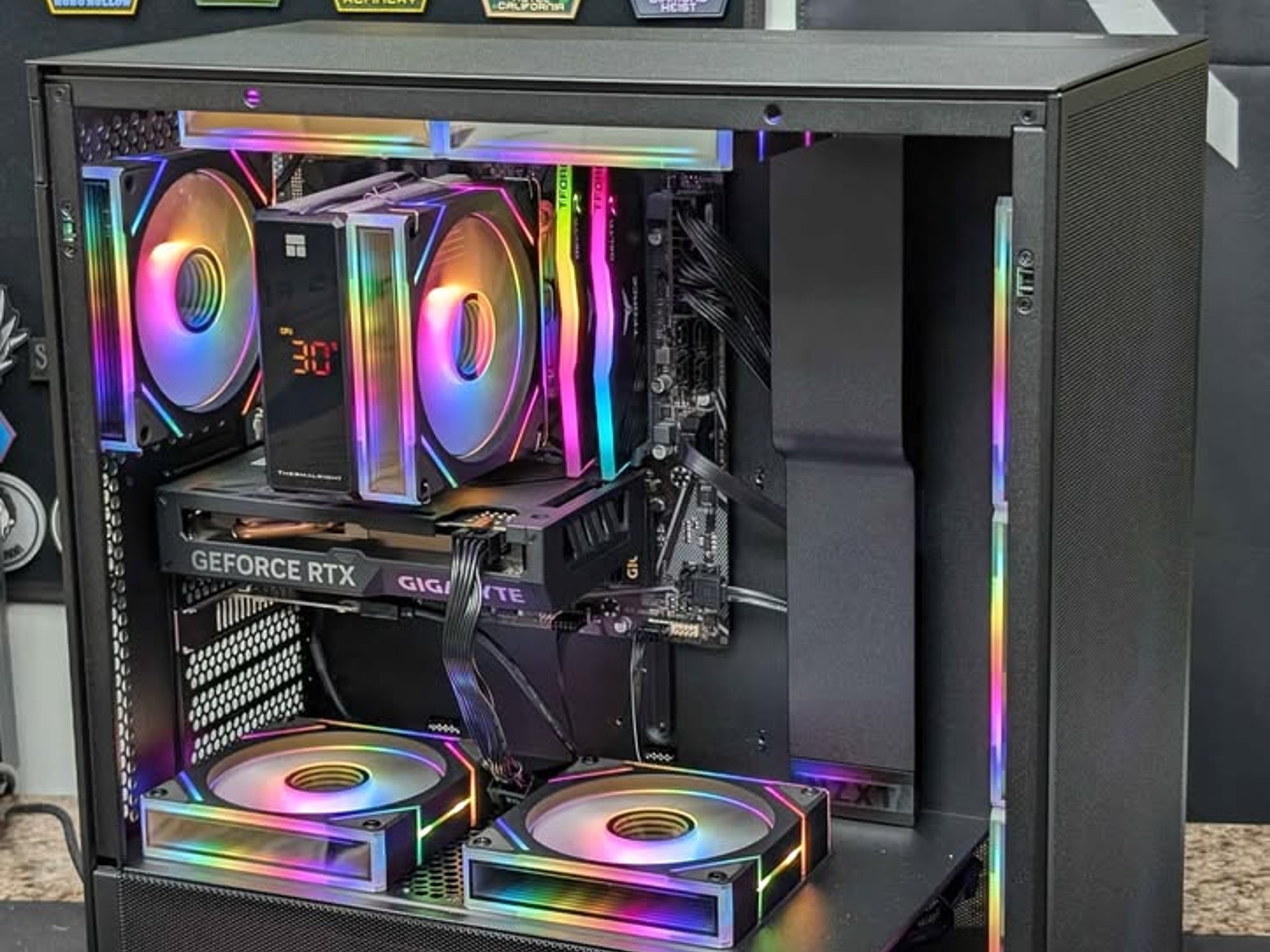 Intel i5-10400 + RTX 4060 Custom RGB Gaming PC