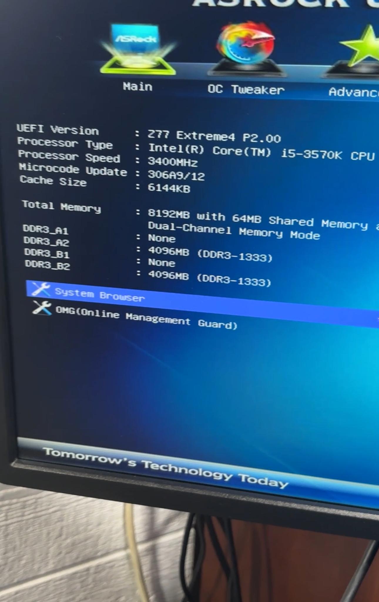 ASRock Z77 Extreme4 + Intel i5-3570K LGA1155 DDR3 (Tested Working)