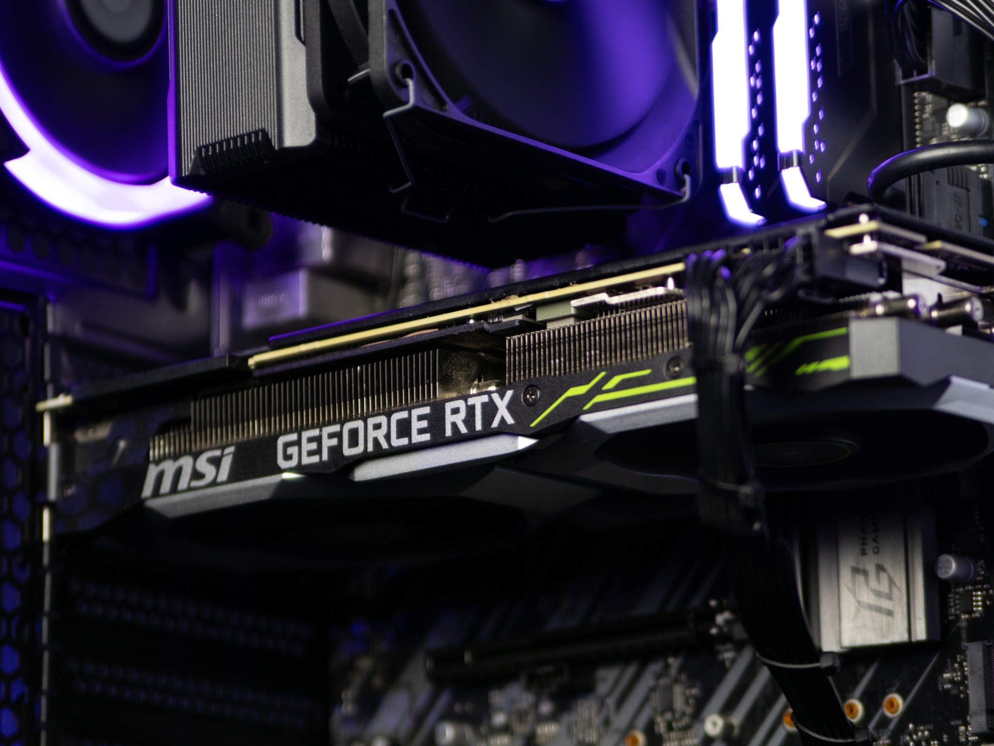 Spacey SF RTX 2080 32GB i7 Windows 11 1TB Workstation Gaming PC