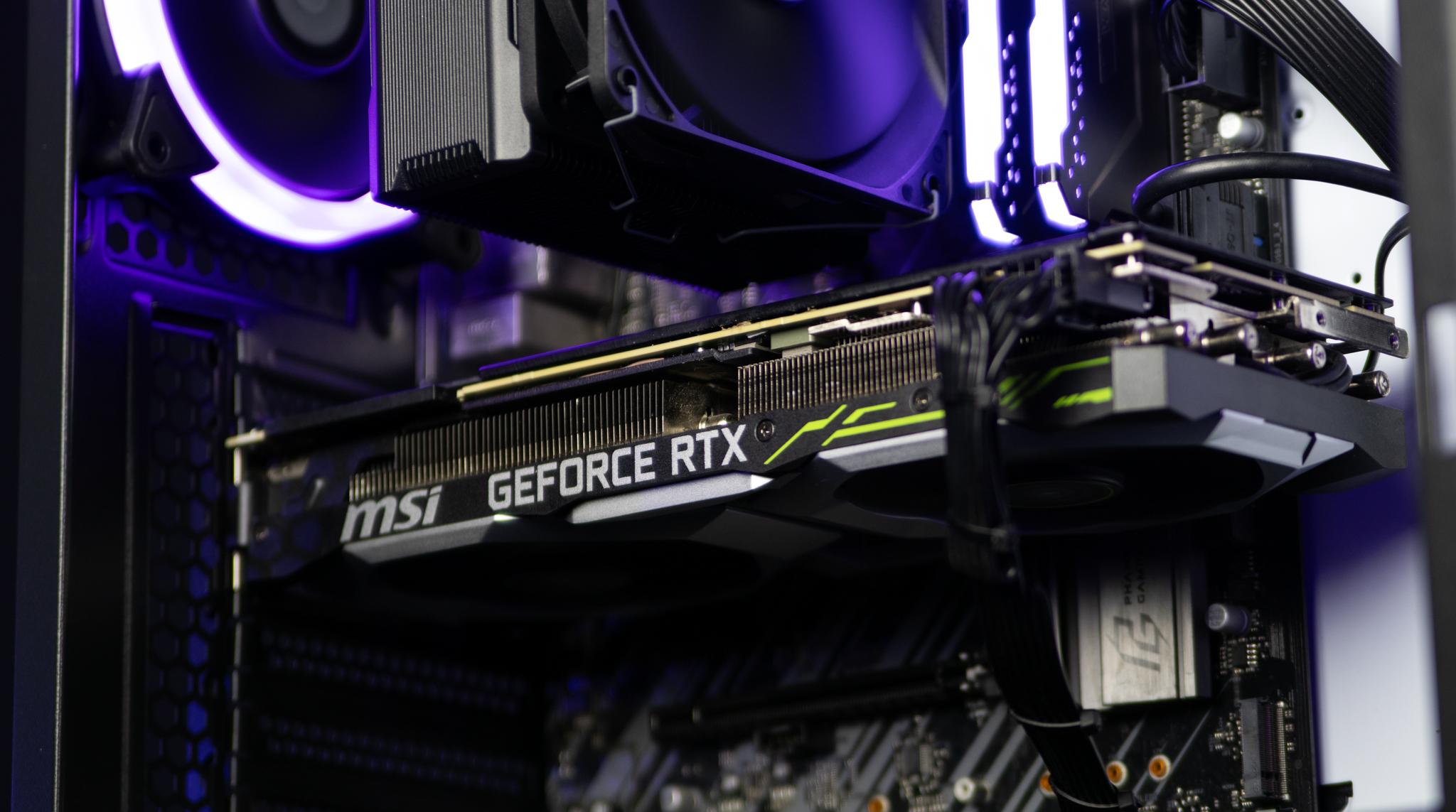 Spacey SF RTX 2080 32GB i7 Windows 11 1TB Workstation Gaming PC