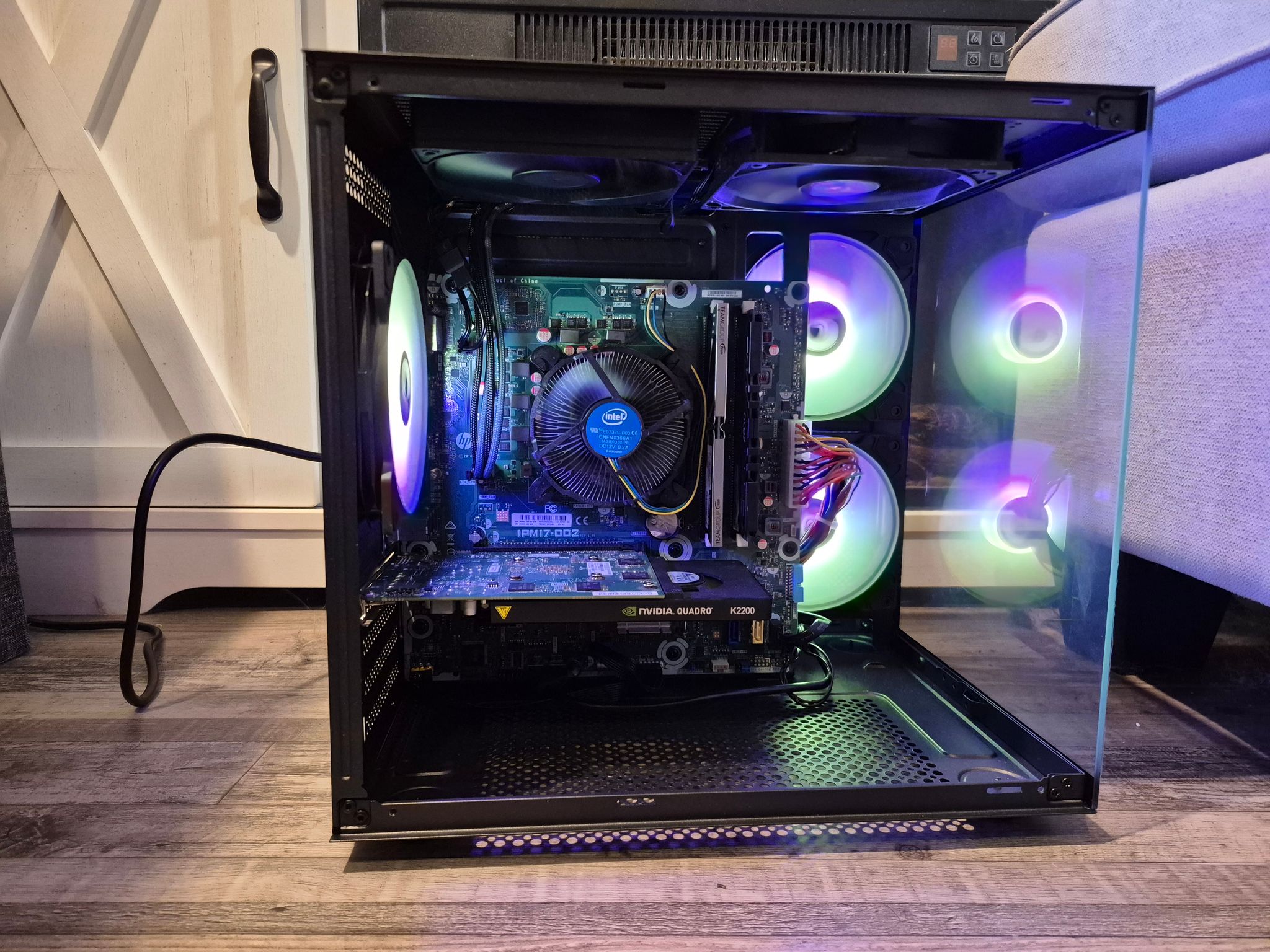Airflow Cube! | Fortnite/Roblox Gaming PC | i5-7400, Quadro K2200 4GB, 512GB SSD