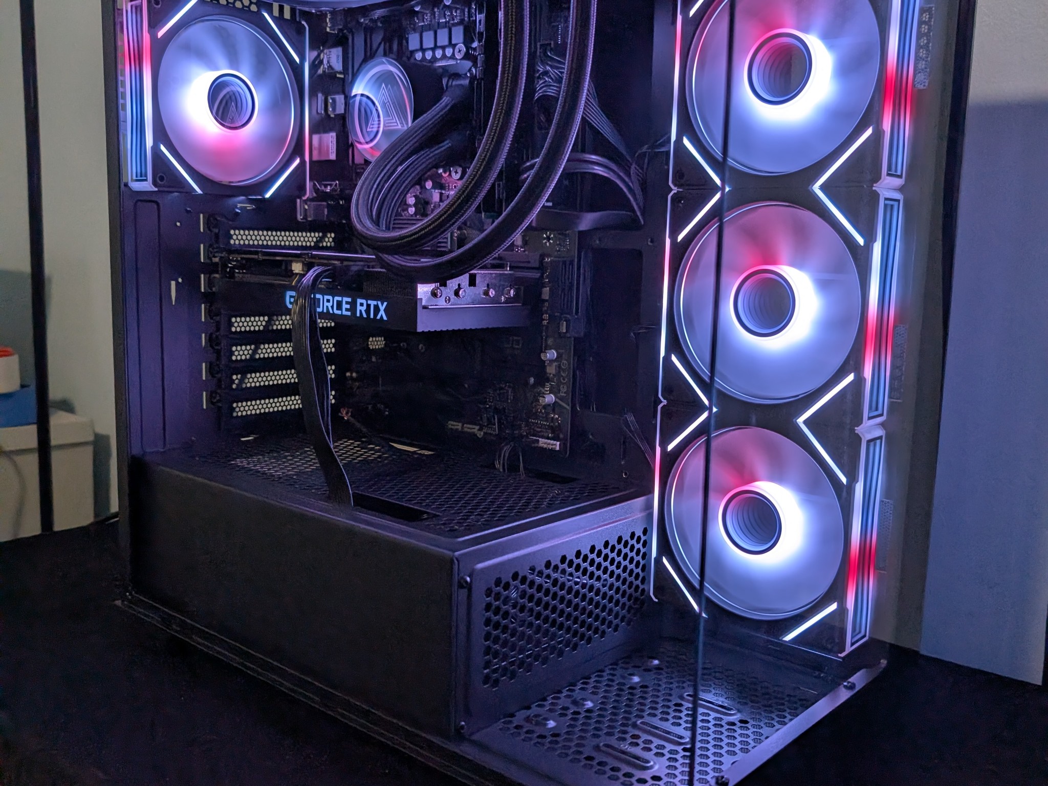 RTX 3060 ti-Intel I7-11700-32GB DDR4 3200-1.5TB Total Storage Gaming PC