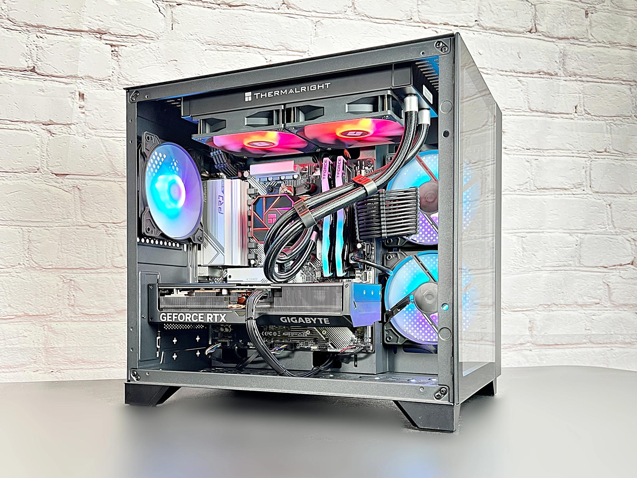 Ryzen 5 7500F RTX 4070 TI 32GB DDR5 1TB M.2 WIFI 6E WIN 11 Pro Gaming PC