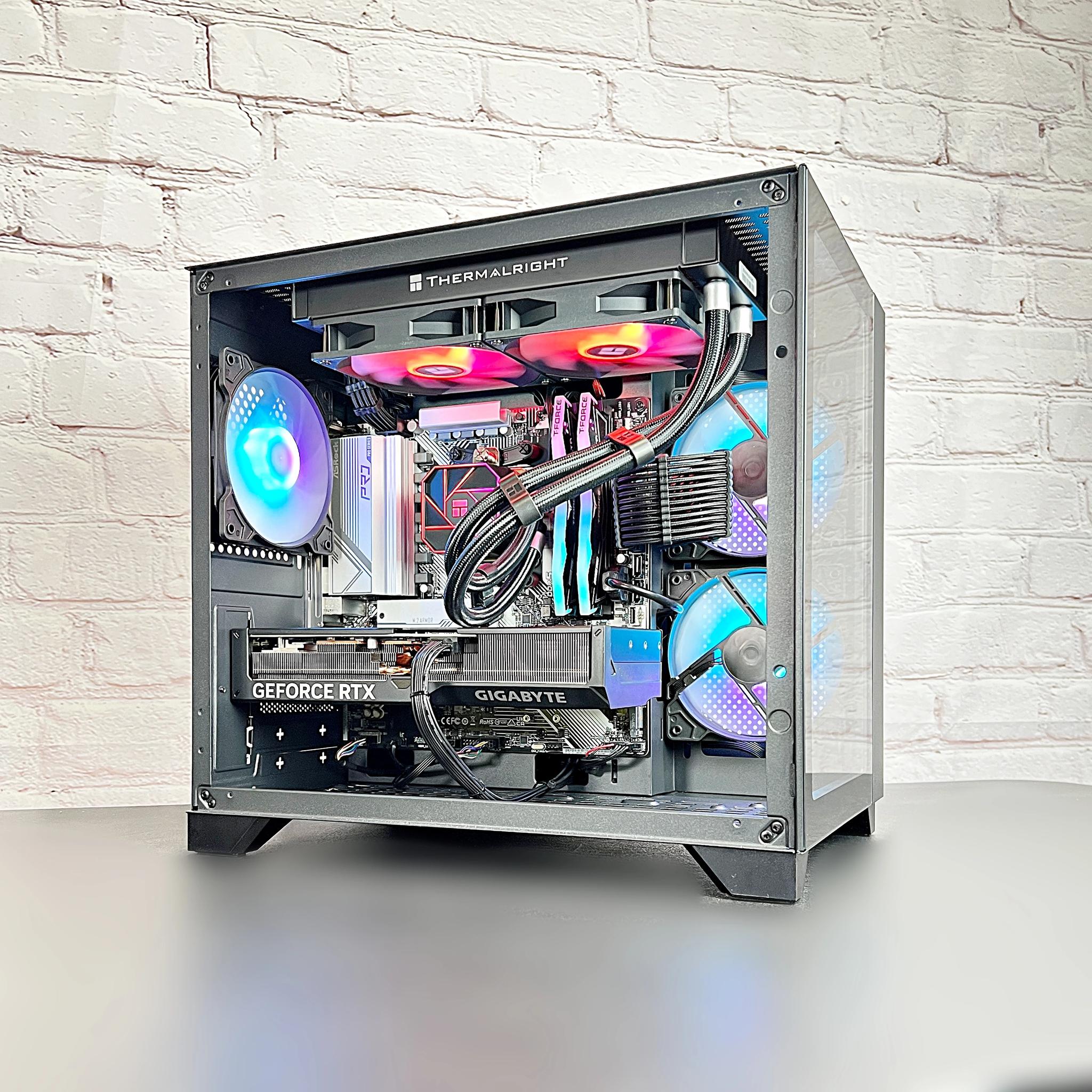 Ryzen 5 7500F RTX 4070 TI 32GB DDR5 1TB M.2 WIFI 6E WIN 11 Pro Gaming PC