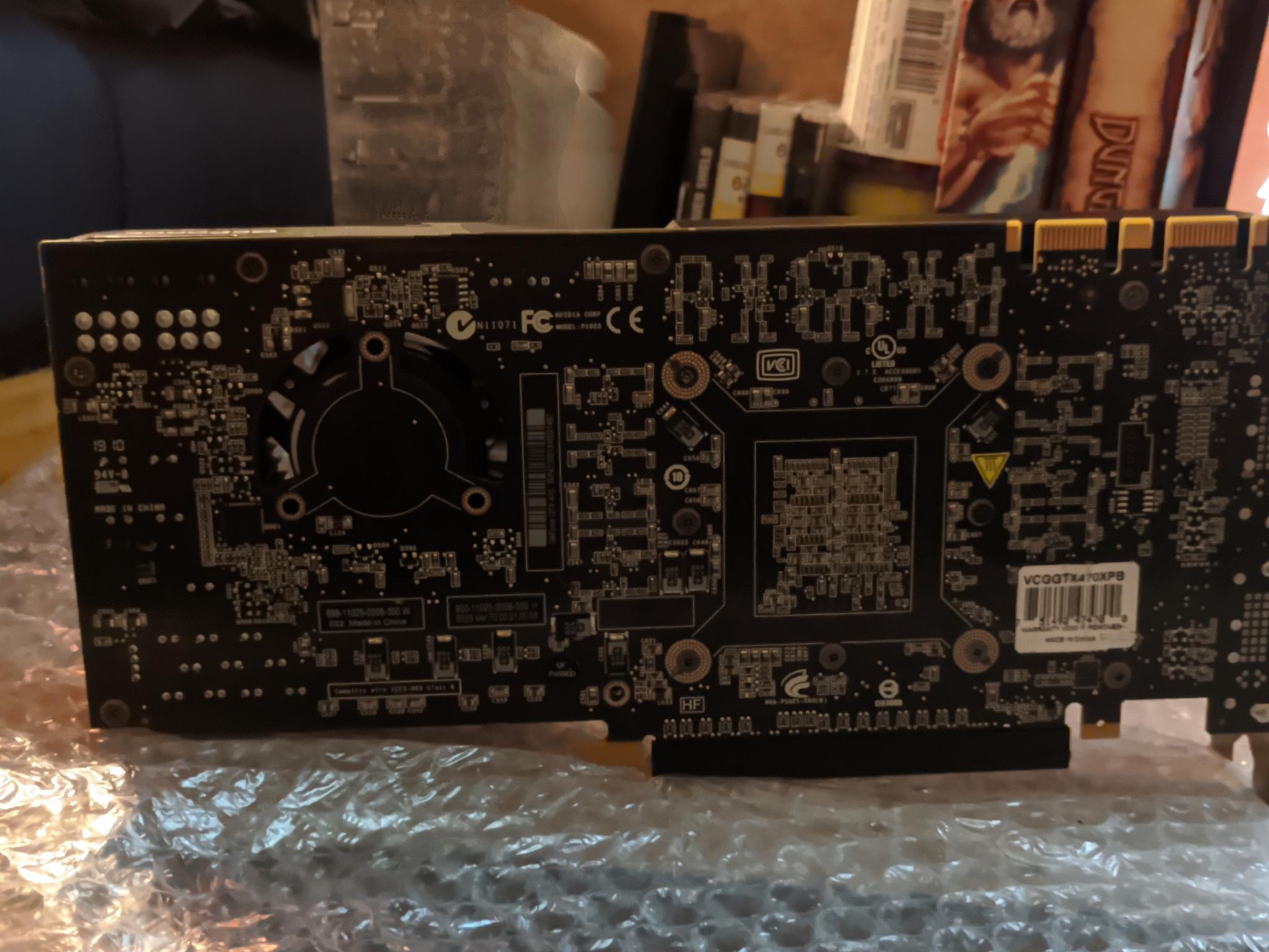 NVIDIA GeForce GTX 470 | GDDR5 1.28GB DX12