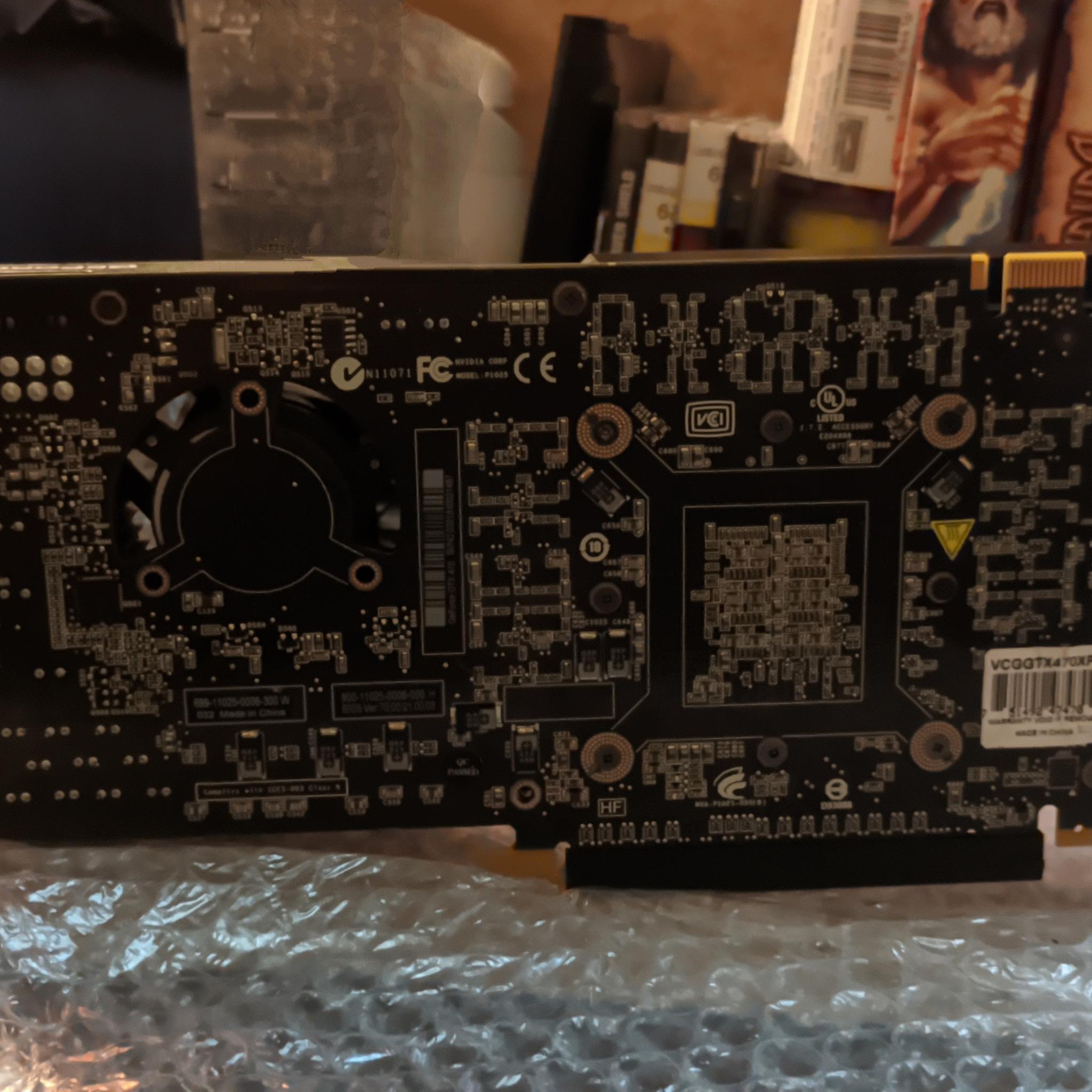 NVIDIA GeForce GTX 470 | GDDR5 1.28GB DX12