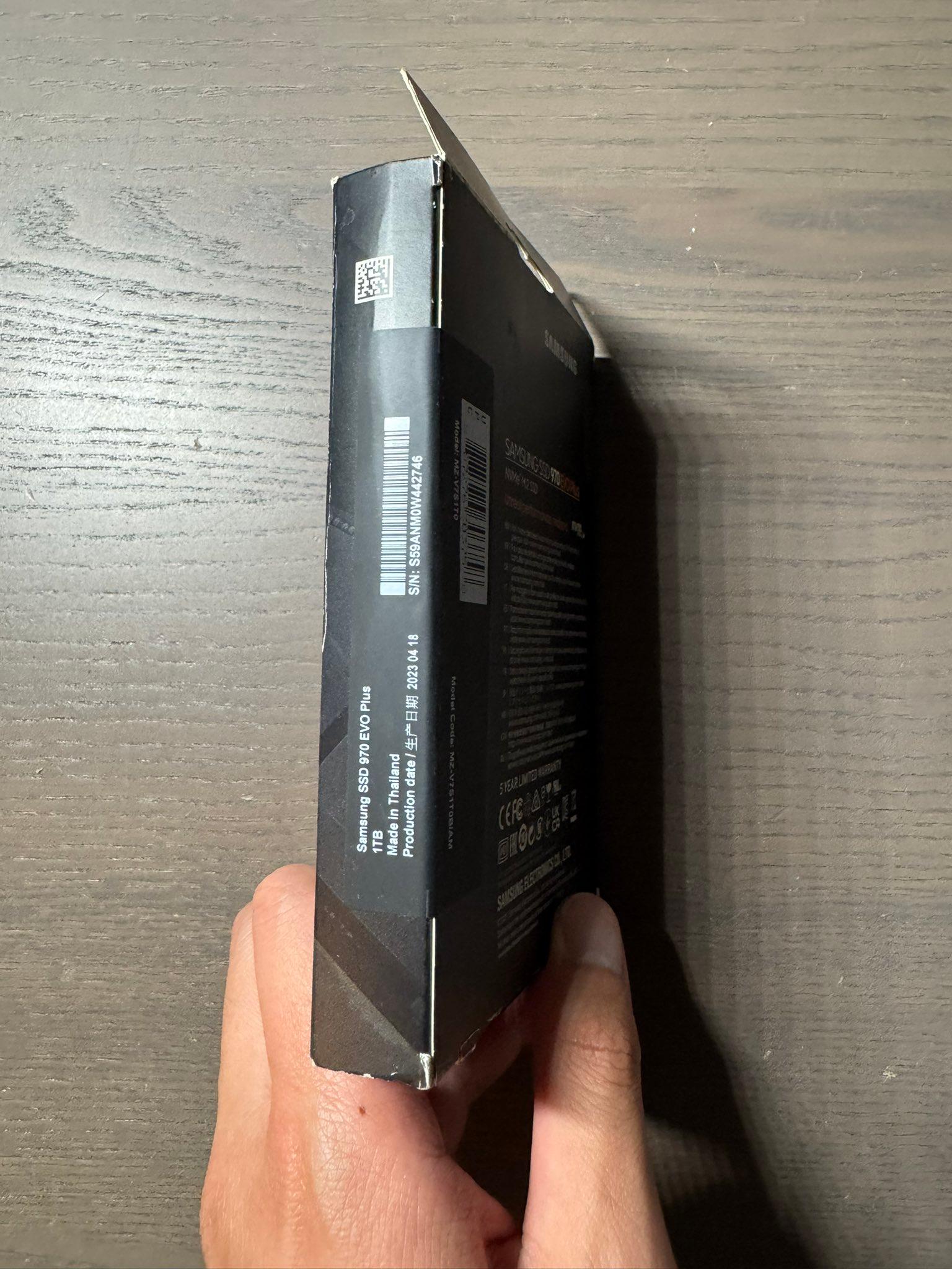 Samsung 970 EVO Plus 1TB M.2 PCIe NVMe Internal SSD MZ-V7S1T0B/AM New Sealed