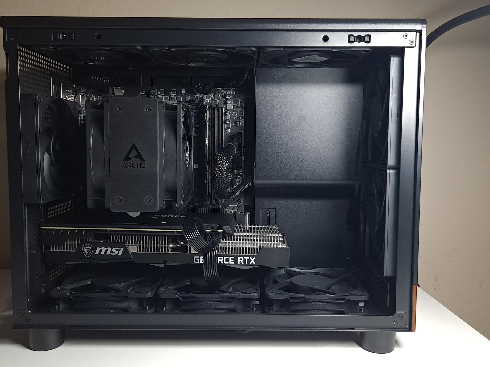 MSI Airflow Athena 🌪️⚔️ | Ryzen 5 7500F | RTX 3070 8G OC | 16GB DDR5 | 1TB NVME | 850W PSU