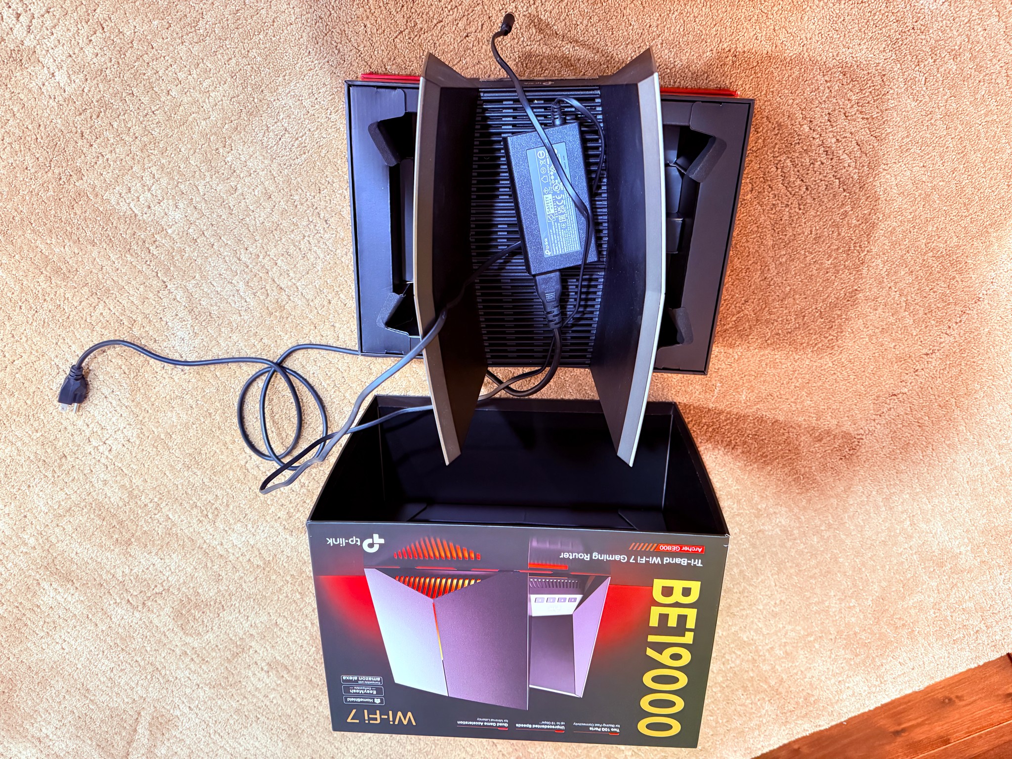 TP-Link Tri-Band BE19000 Wi-Fi 7 Gaming Router Archer GE800 | 12-Stream | 2×10G + 4×2.5G Ports