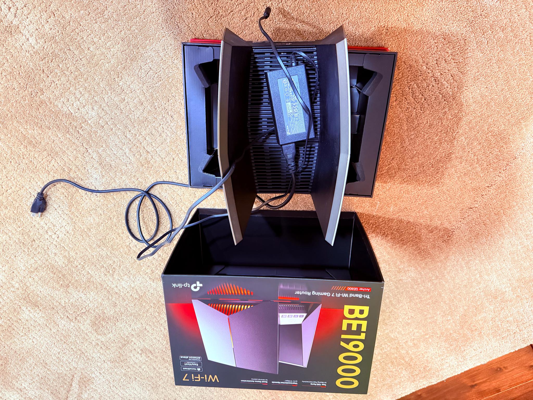 TP-Link Tri-Band BE19000 Wi-Fi 7 Gaming Router Archer GE800 | 12-Stream | 2×10G + 4×2.5G Ports