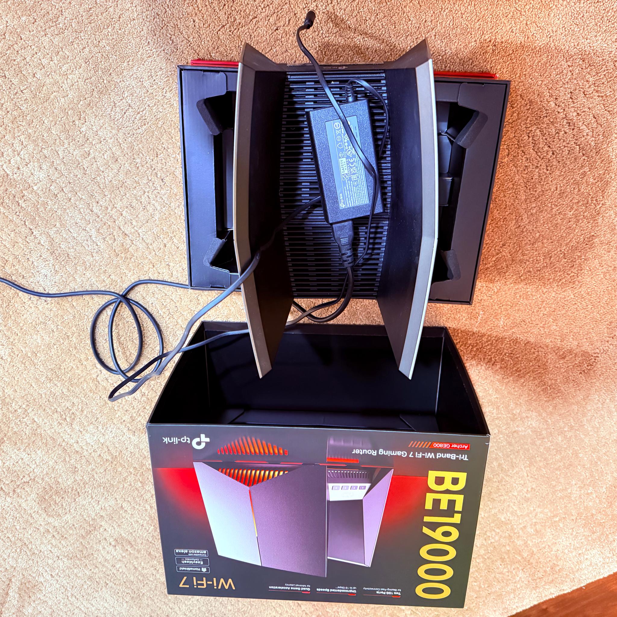 TP-Link Tri-Band BE19000 Wi-Fi 7 Gaming Router Archer GE800 | 12-Stream | 2×10G + 4×2.5G Ports