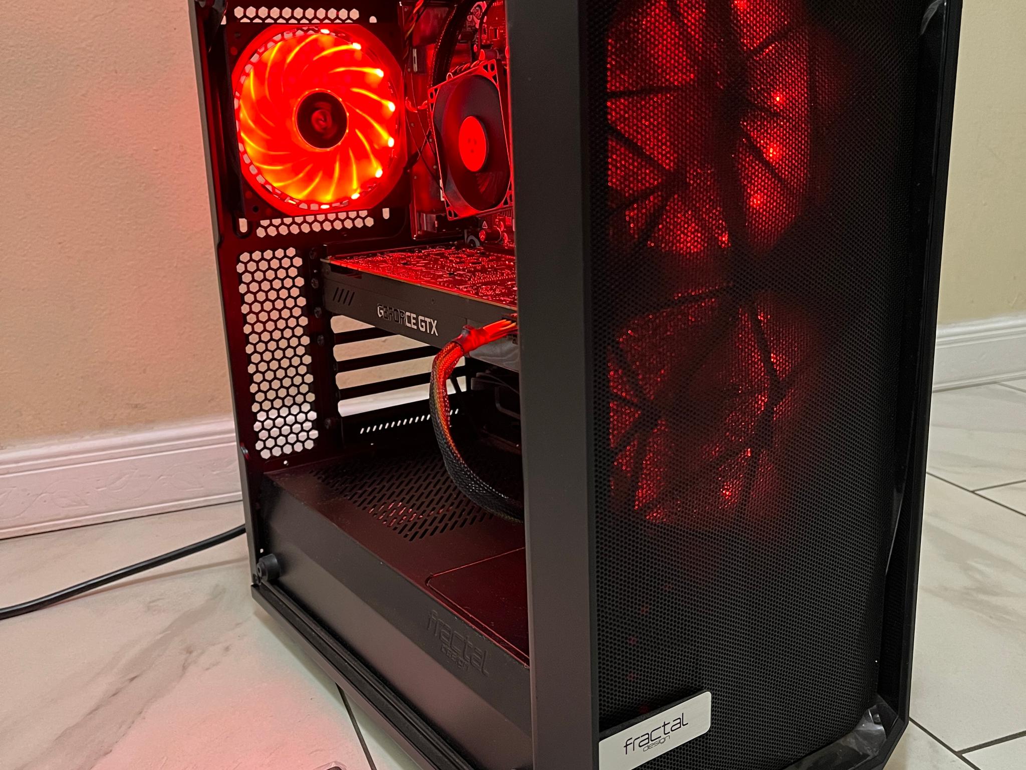 🔥NVIDIA GTX 1070, Intel i5-7400, 1 TB Storage, 12 GB RAM, High Performance RGB Gaming PC w/ Remote🟢
