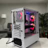 GTX 1080 8GB, Ryzen 5 2600X, 8GB RAM | White RGB Gaming Computer/PC