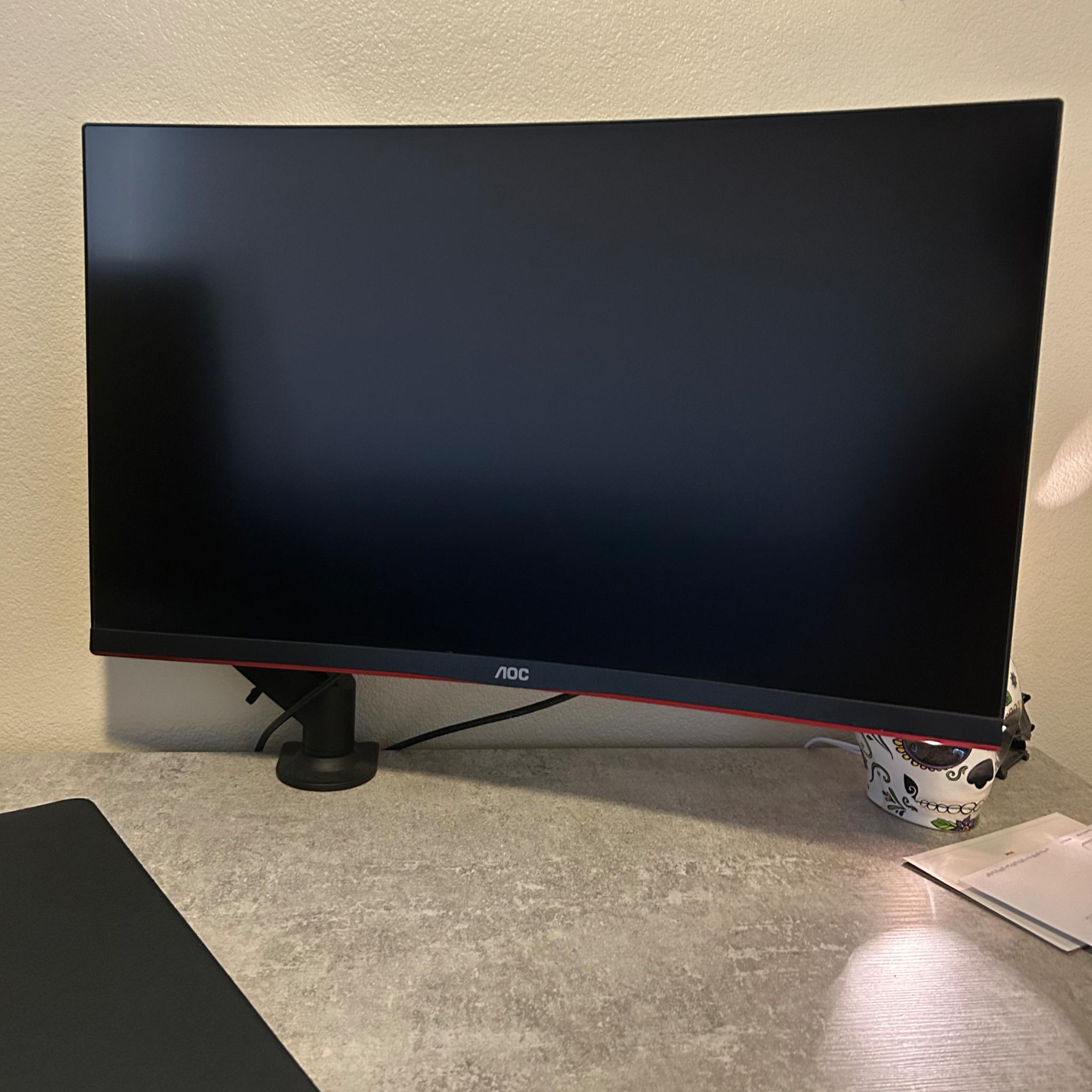 Curved Frameless Ultra-Fast Gaming Monitor