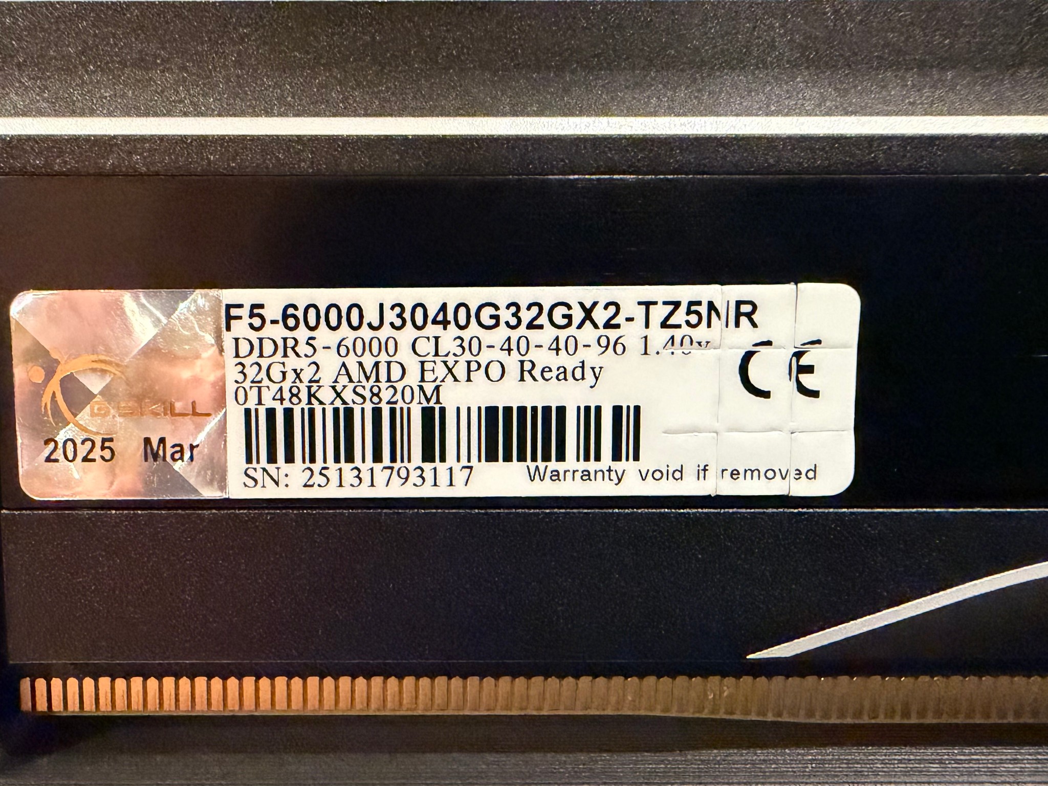 G.Skill Trident Z5 Neo RGB 64GB DDR5-6000 (2x32GB)