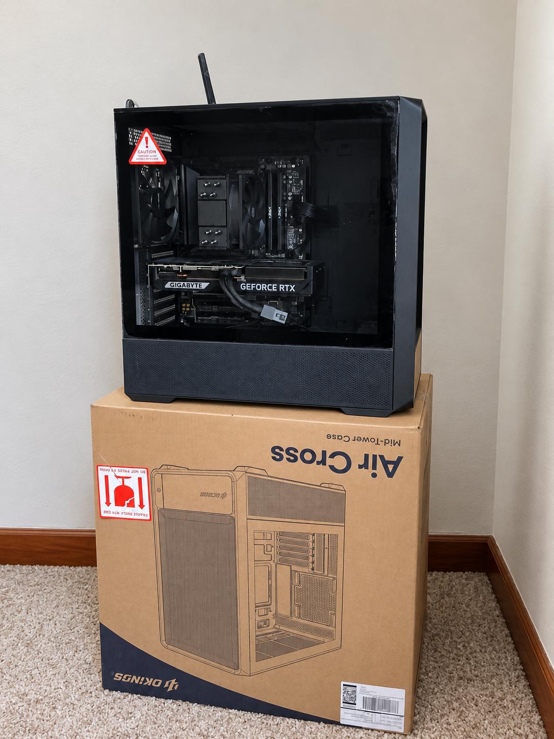 GeForce RTX 5070 Custom Gaming PC - Ryzen 5 9600X | 32GB RAM DDR5 | 1TB NVMe SSD