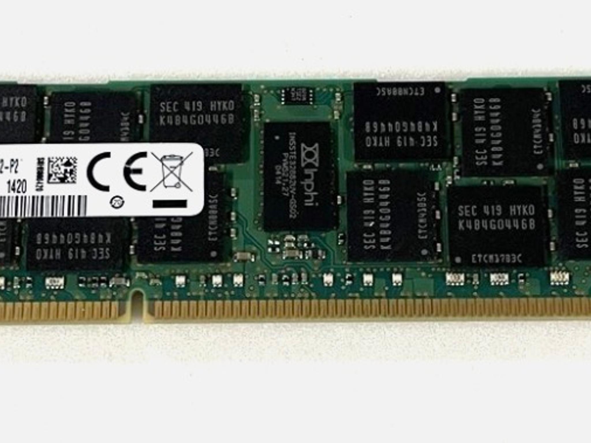 (Lot of 22) 16gb DDR3 Samsung M393B2G70BHO- YKO 16GB 2Rx4 PC3L - 12800R server ram