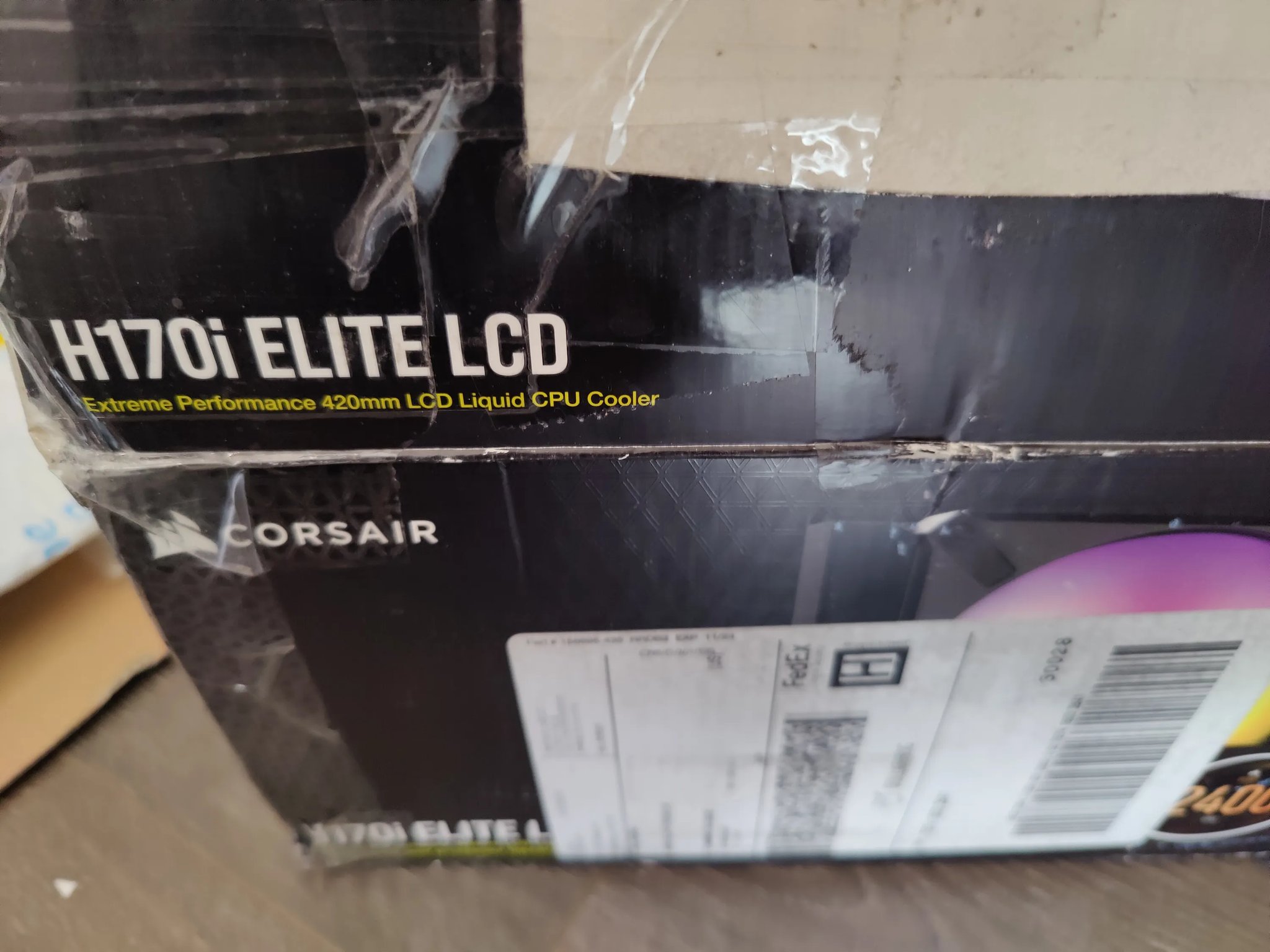 Corsair h170i Elite XT LCD