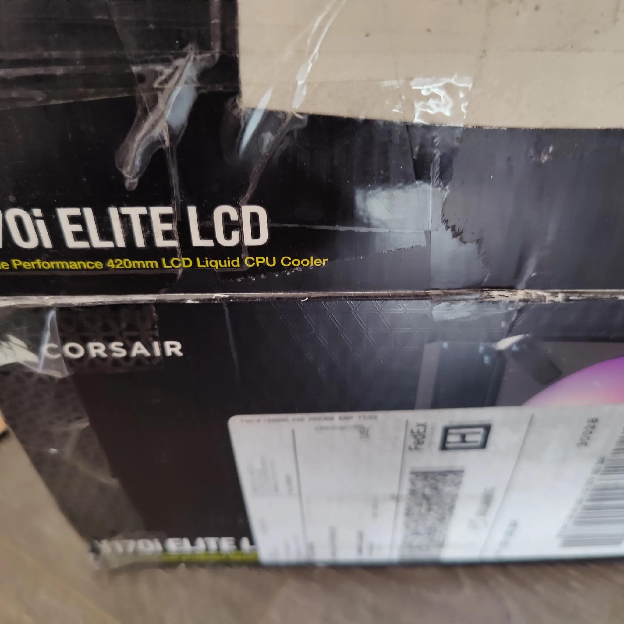 Corsair h170i Elite XT LCD