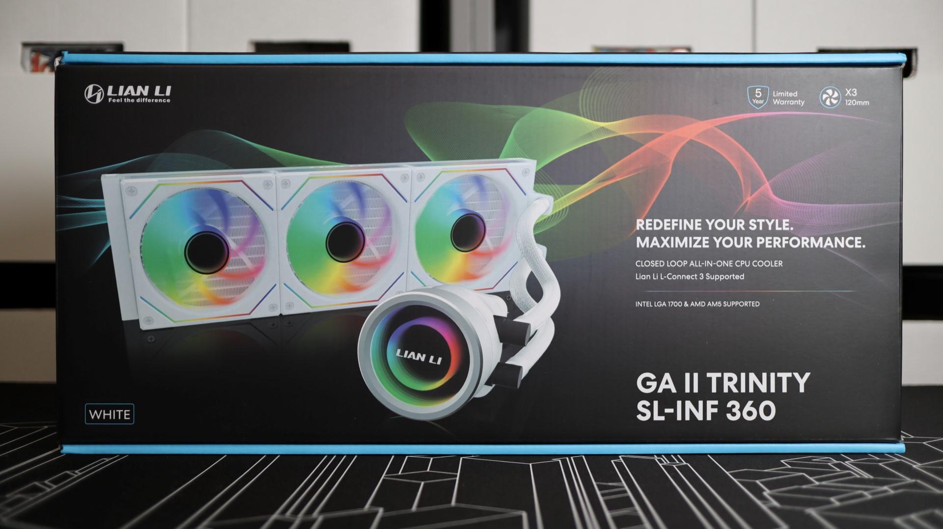 Lian Li Galahad II Trinity Performance GA2P36W.US1 360 AIO CPU Liquid Cooler