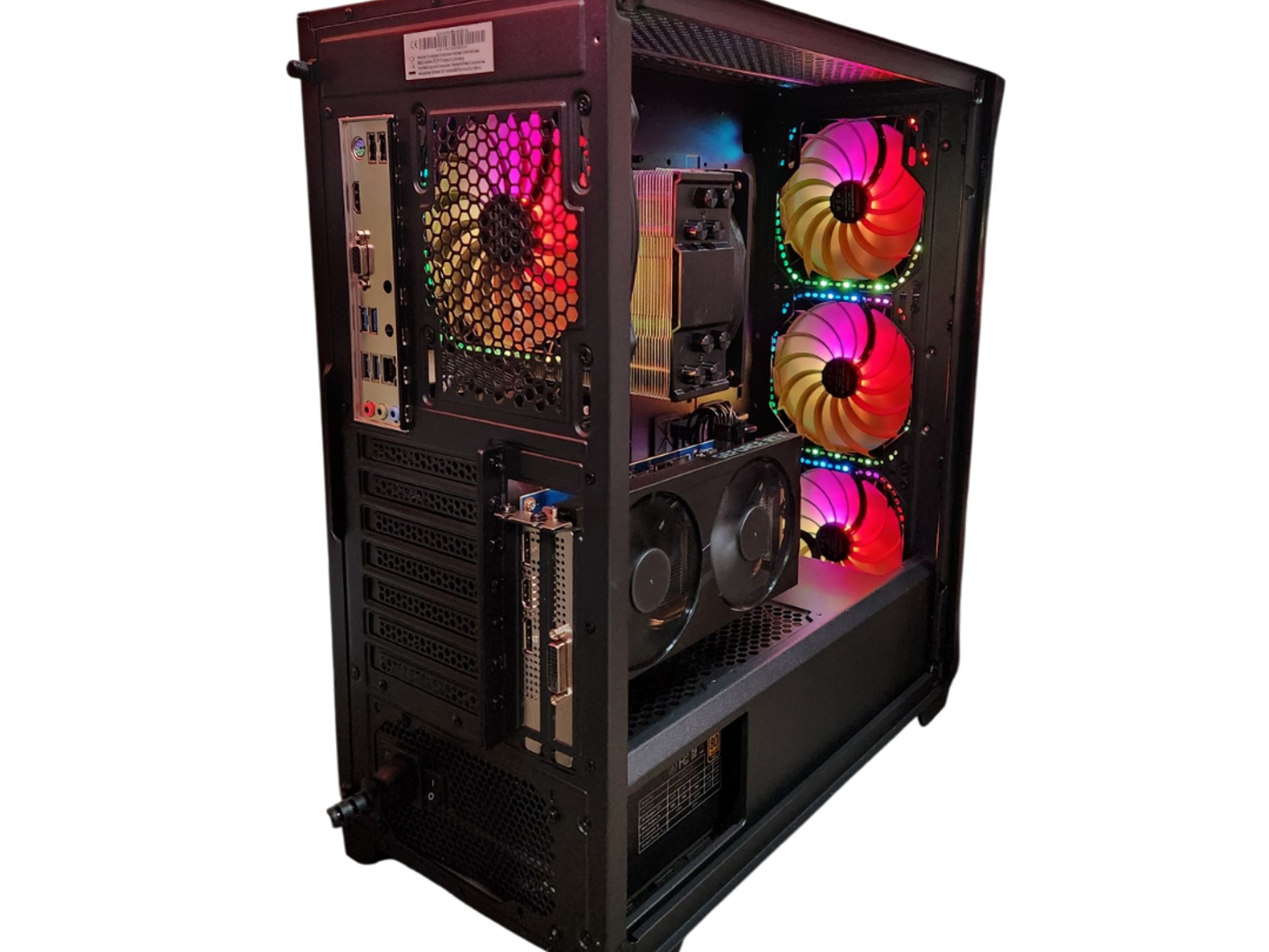 🌲Serenity🌳: RTX 2070 | Ryzen 5 3600X | 16GB DDR4 RAM | 1TB SSD | 5 RGB Fans | Black RGB Gaming PC