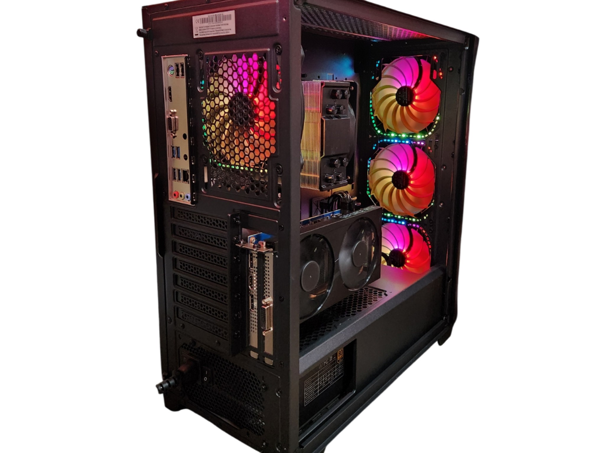 🌲Serenity🌳: RTX 2070 | Ryzen 5 3600X | 16GB DDR4 RAM | 1TB SSD | 5 RGB Fans | Black RGB Gaming PC