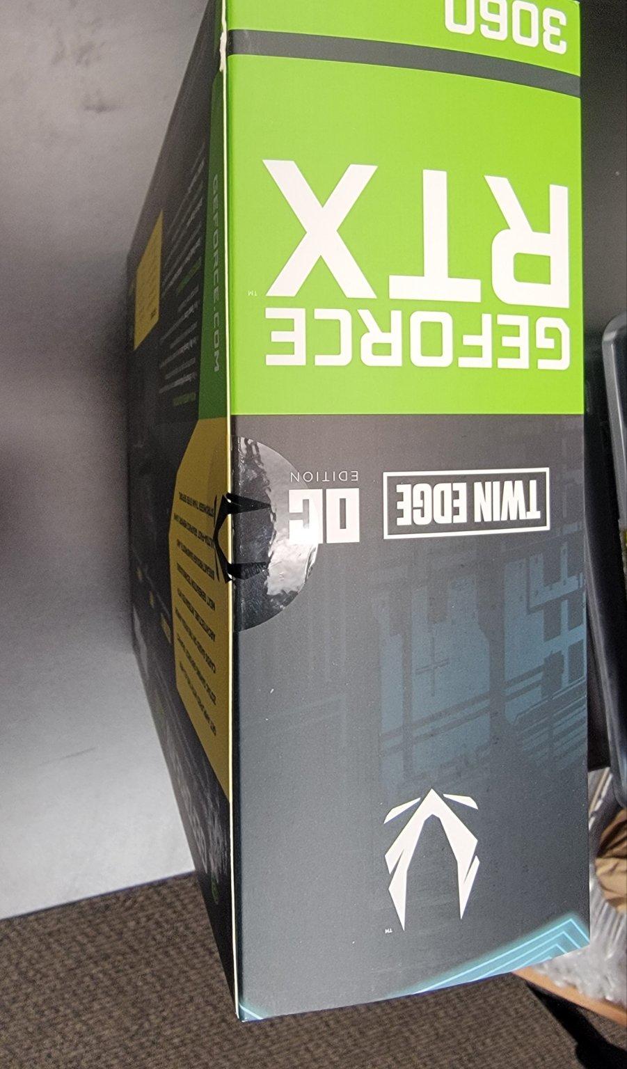 🆕 Sealed Zotac Gaming Dual GeForce RTX 3060 V2 OC 12GB GDDR6 Graphics Card