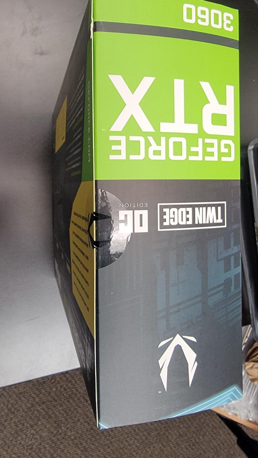 🆕 Sealed Zotac Gaming Dual GeForce RTX 3060 V2 OC 12GB GDDR6 Graphics Card