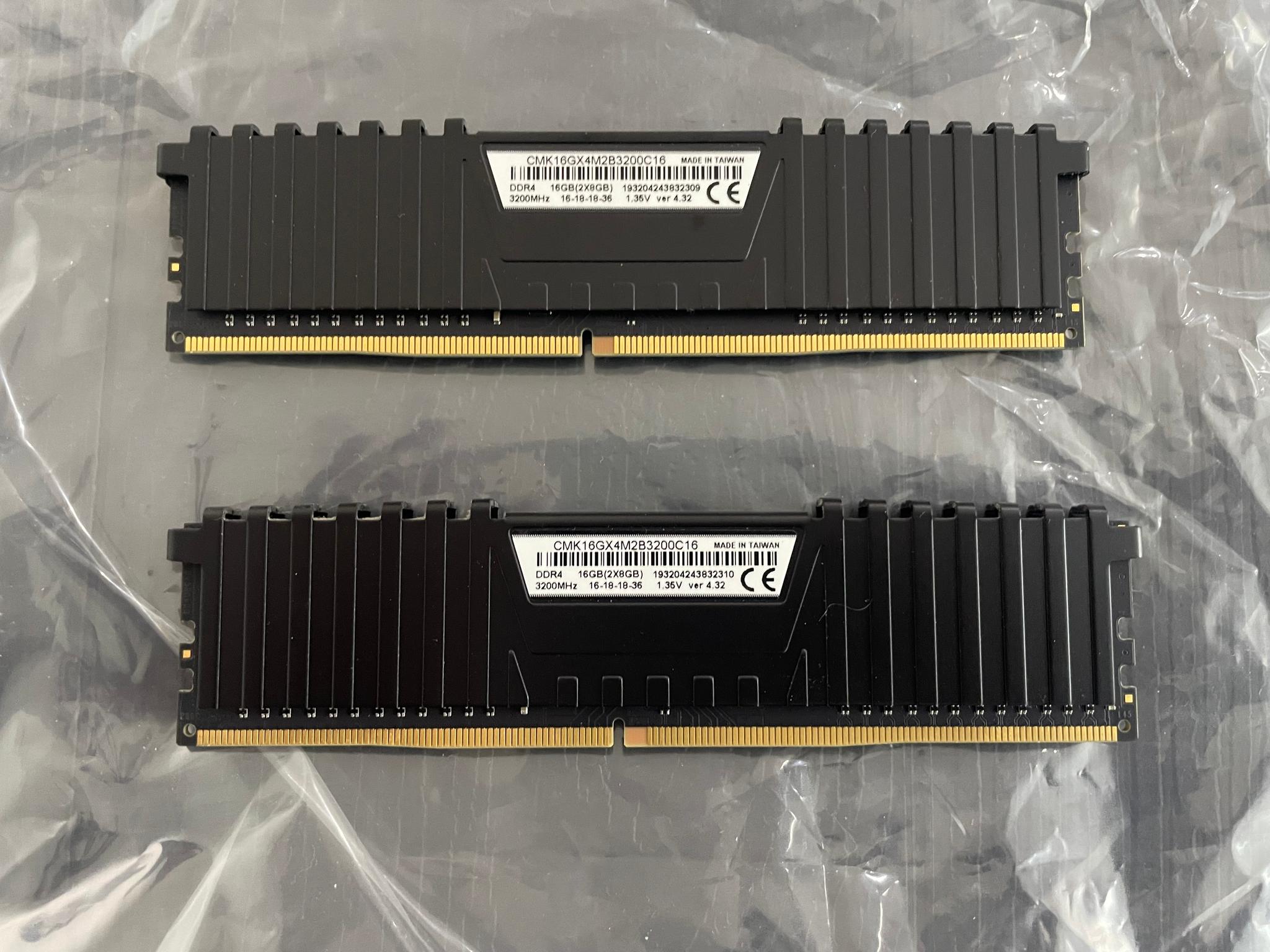 Corsair Vengeance LPX 16GB (2x8GB) DDR4 3200MHz C16 Desktop RAM Kit