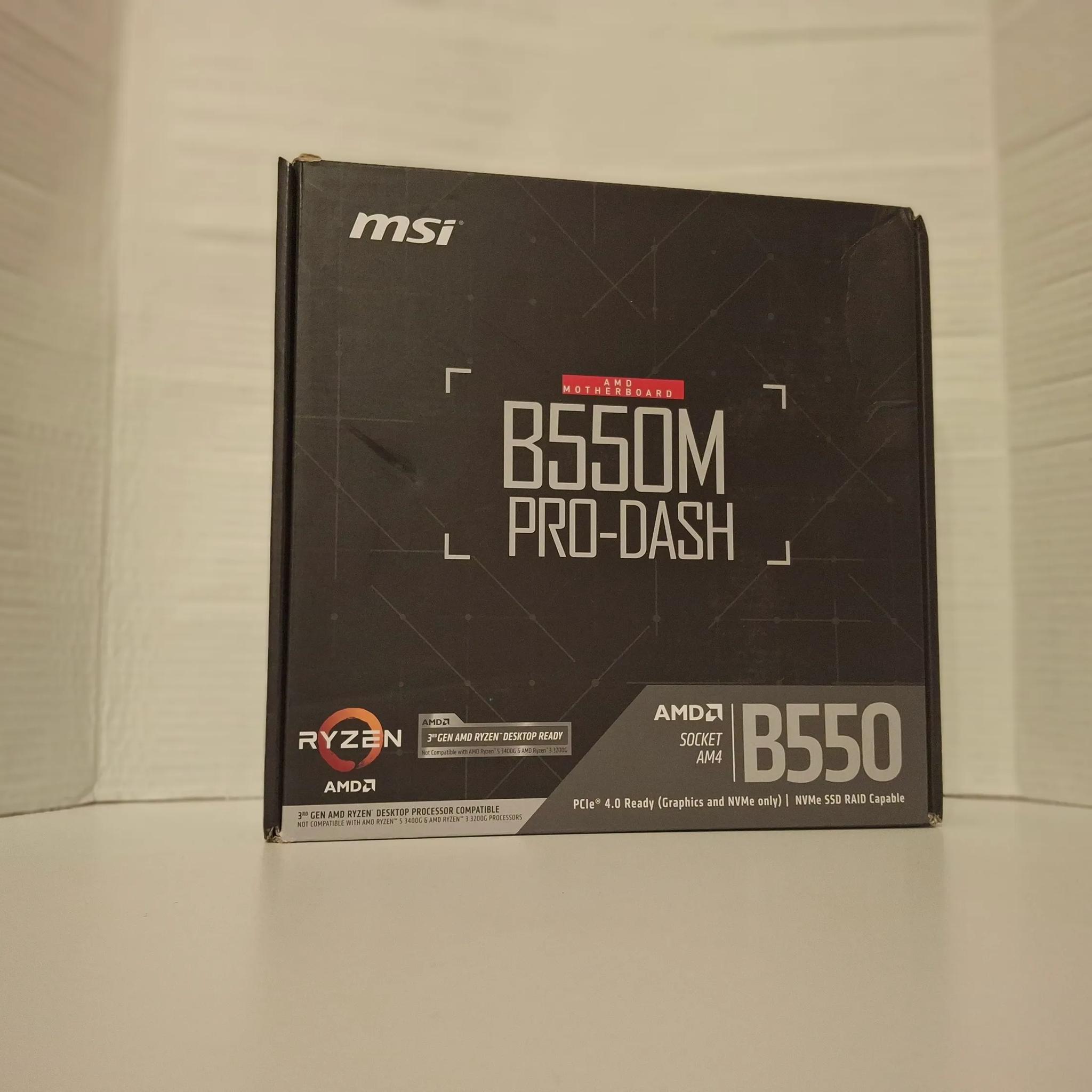 MSI B550M PRO-DASH Motherboard