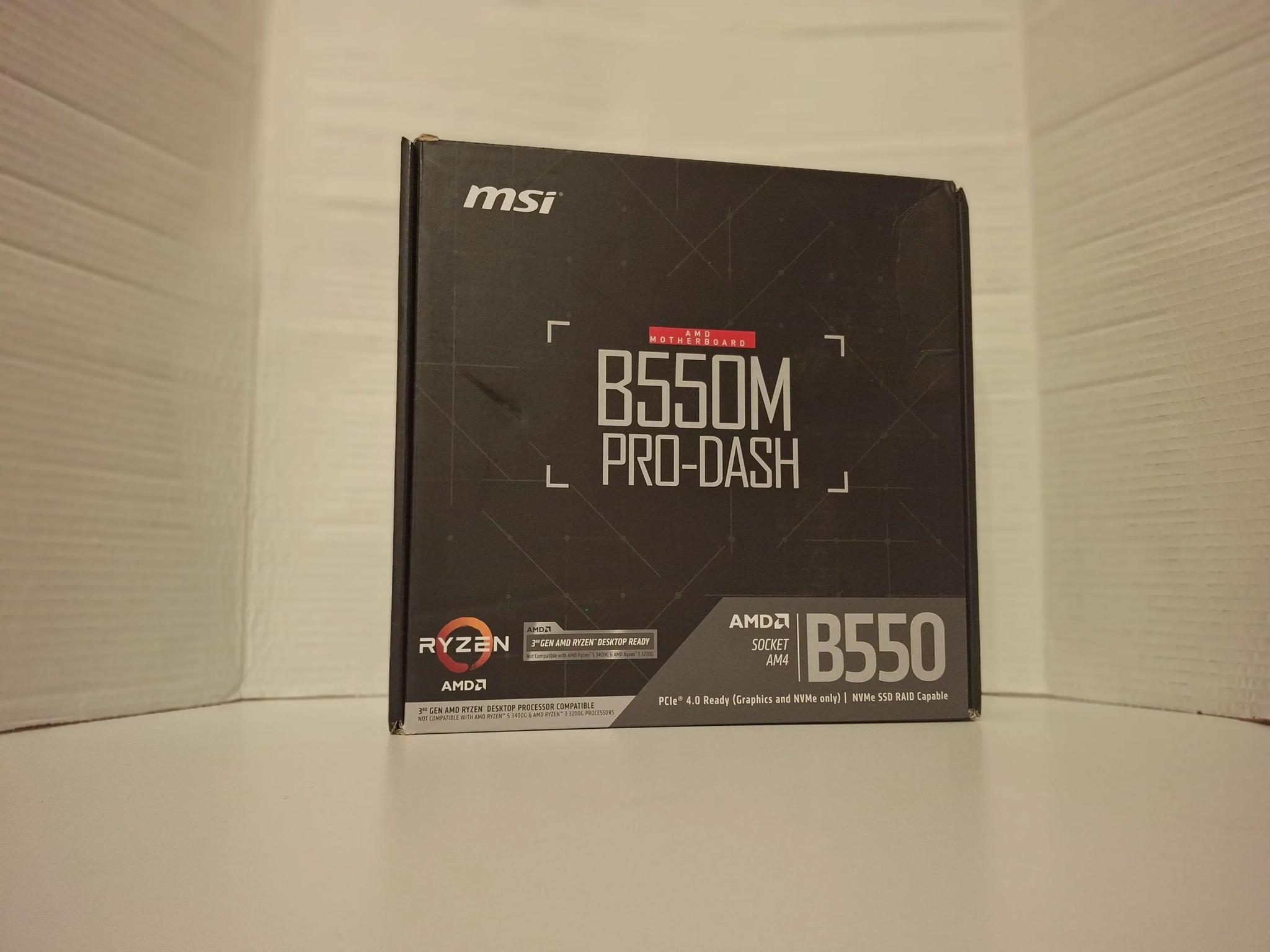 MSI B550M PRO-DASH Motherboard