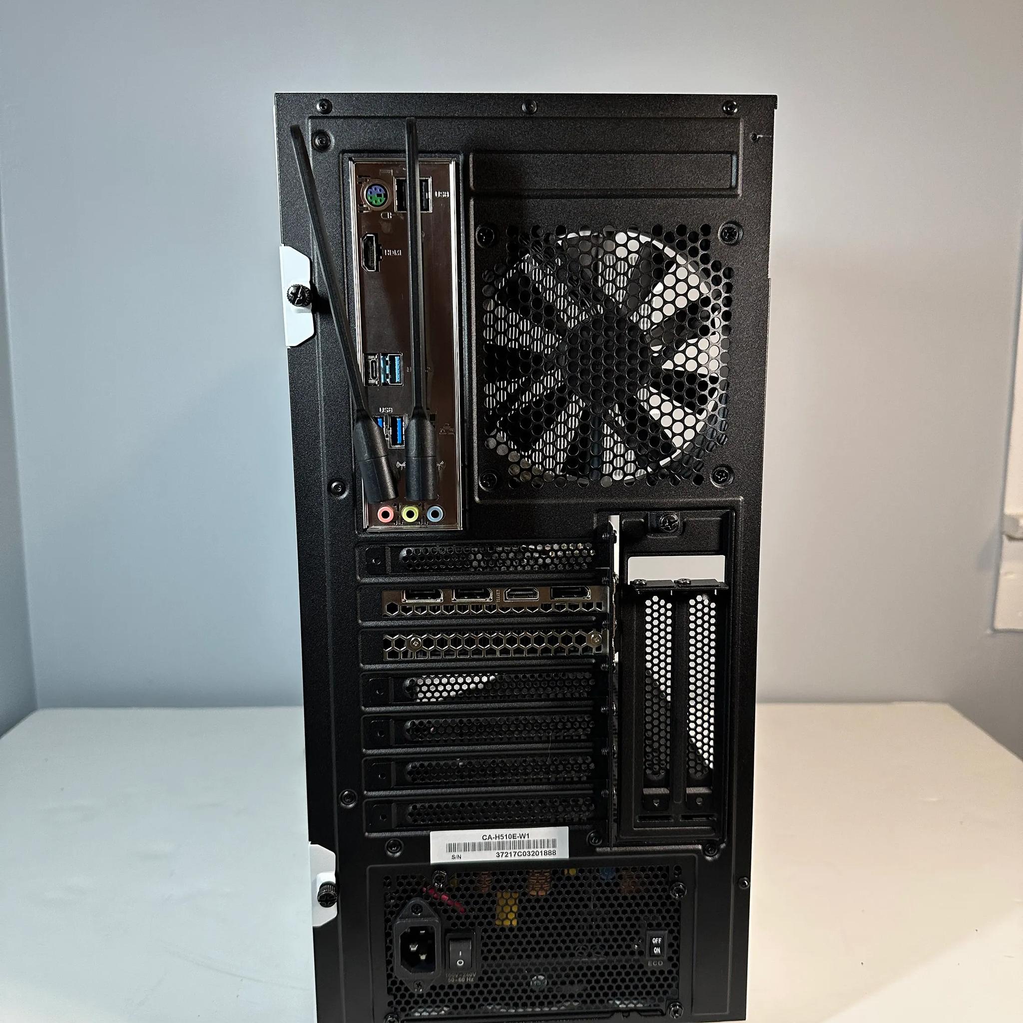 Intel i5 10400F/Nvidia GTX 1080ti Custom White RGB Gaming PC WIFI WIN11