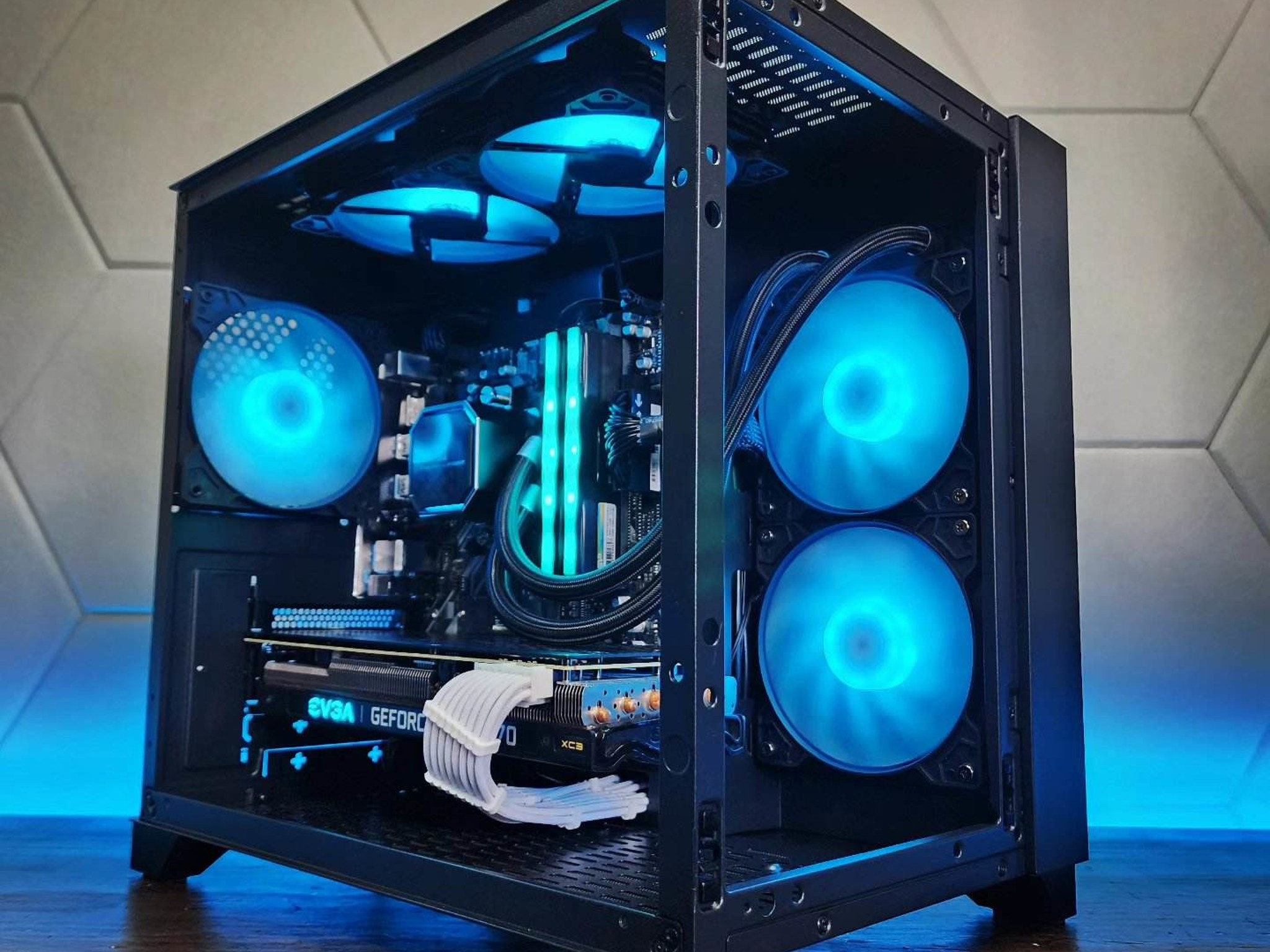 💙🖤💙 EVGA RTX 3070 XC3 // AMD Ryzen 7 5700G // Zenith RGB 32GB 3200MHz