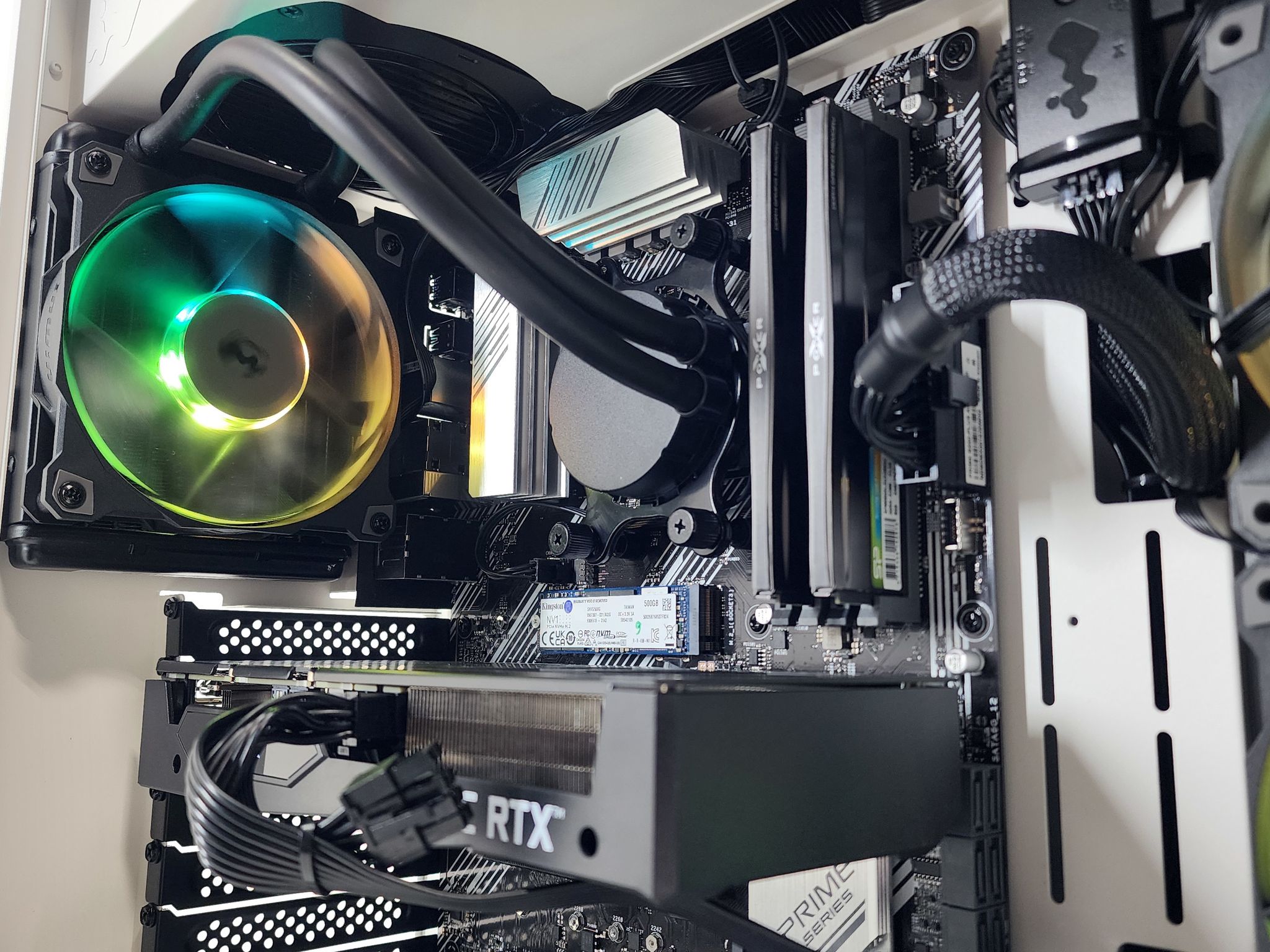 Gaming PC Ryzen 7 3700X 16GB RAM 512GB SSD RTX 3060 8GB Windows 11 Computer