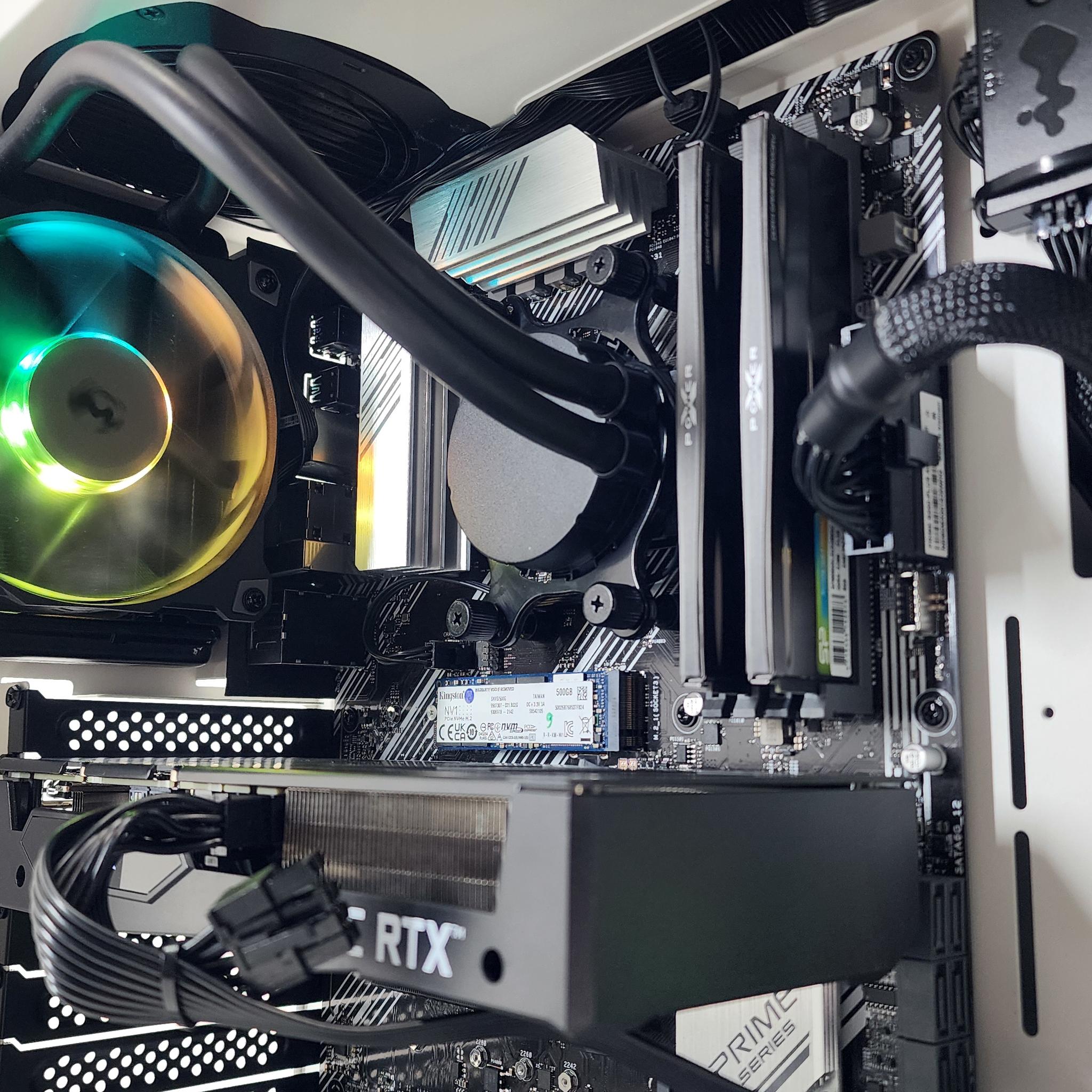 Gaming PC Ryzen 7 3700X 16GB RAM 512GB SSD RTX 3060 8GB Windows 11 Computer